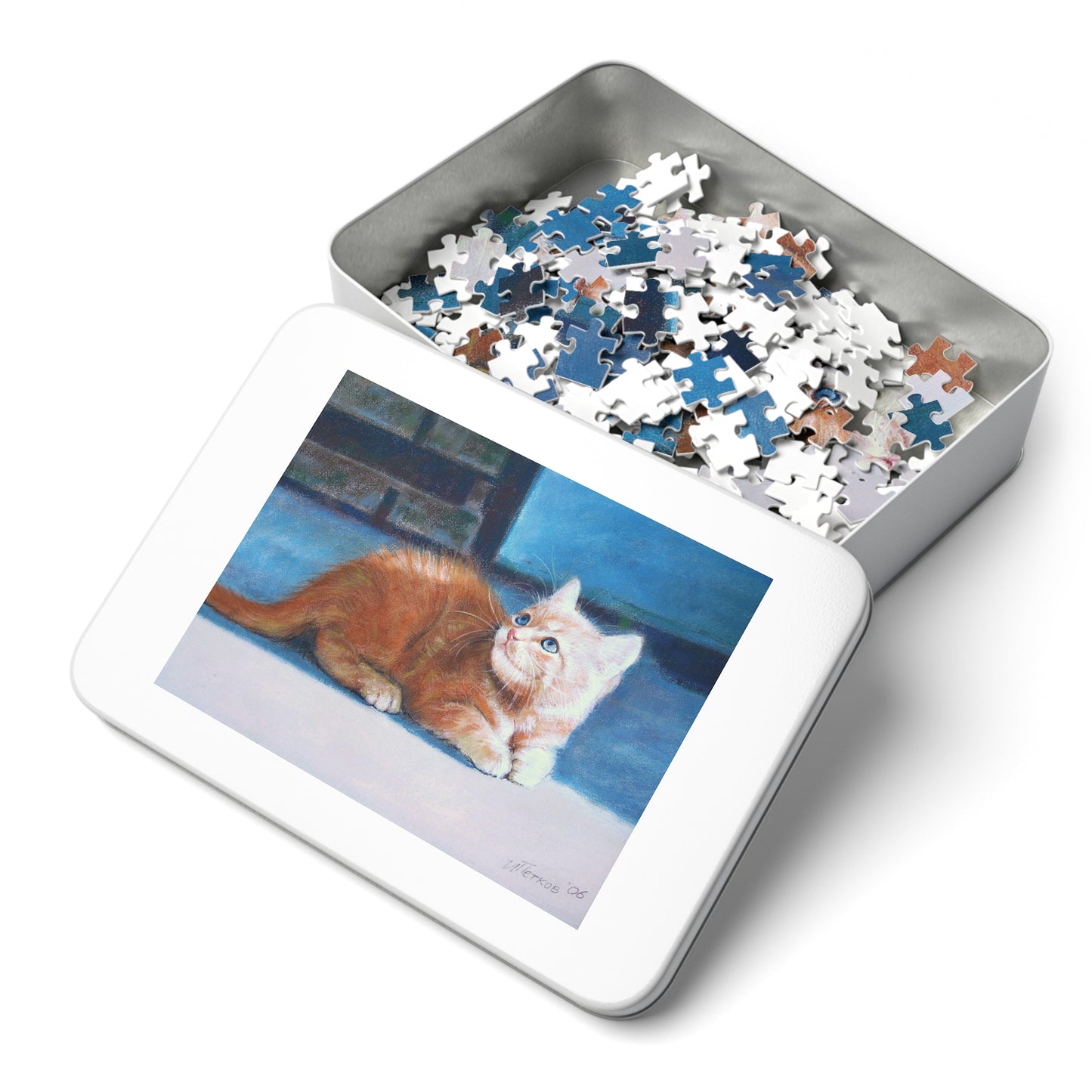 Jigsaw Puzzle - Orange Kitten