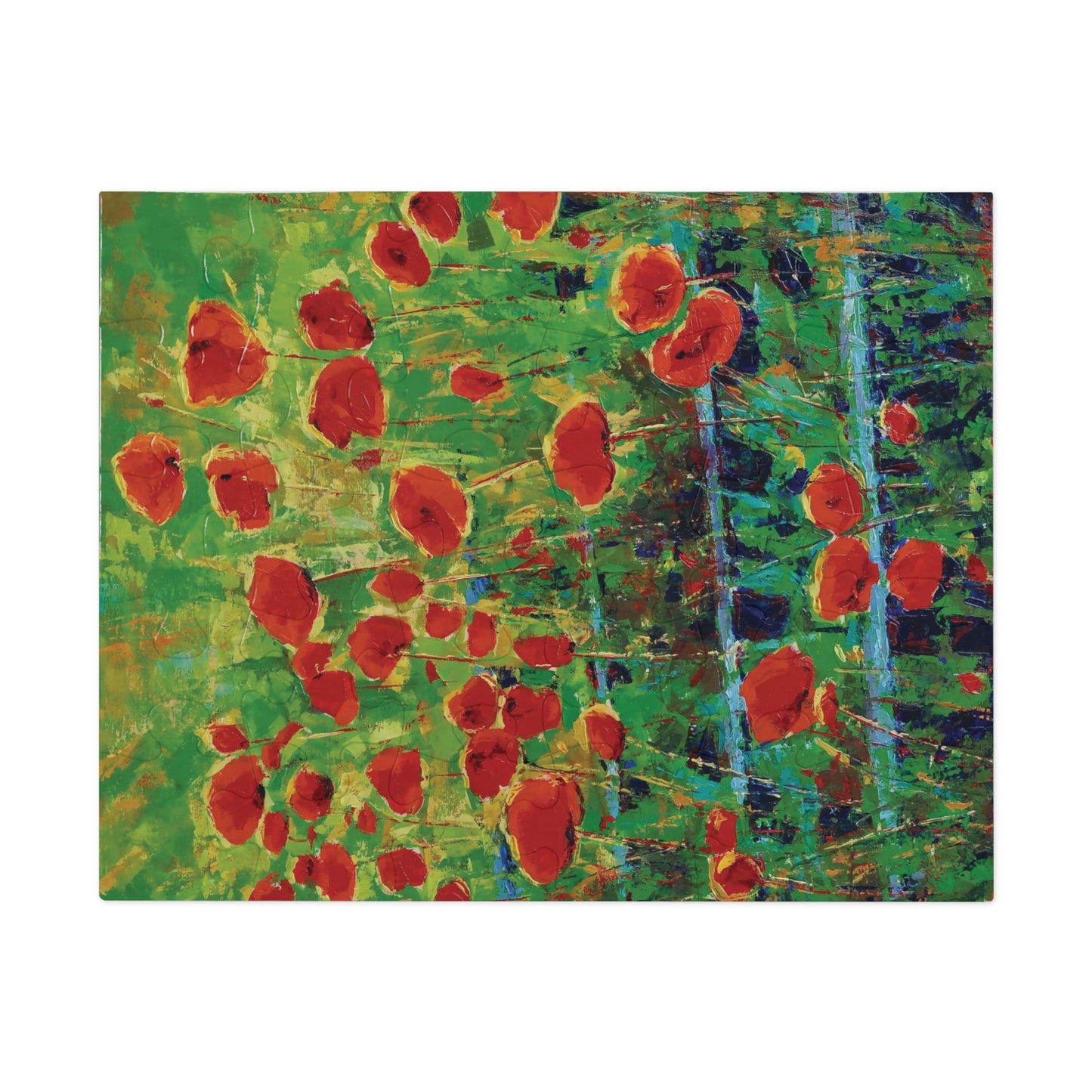 Jigsaw Puzzle - Poppies and Traverses I
