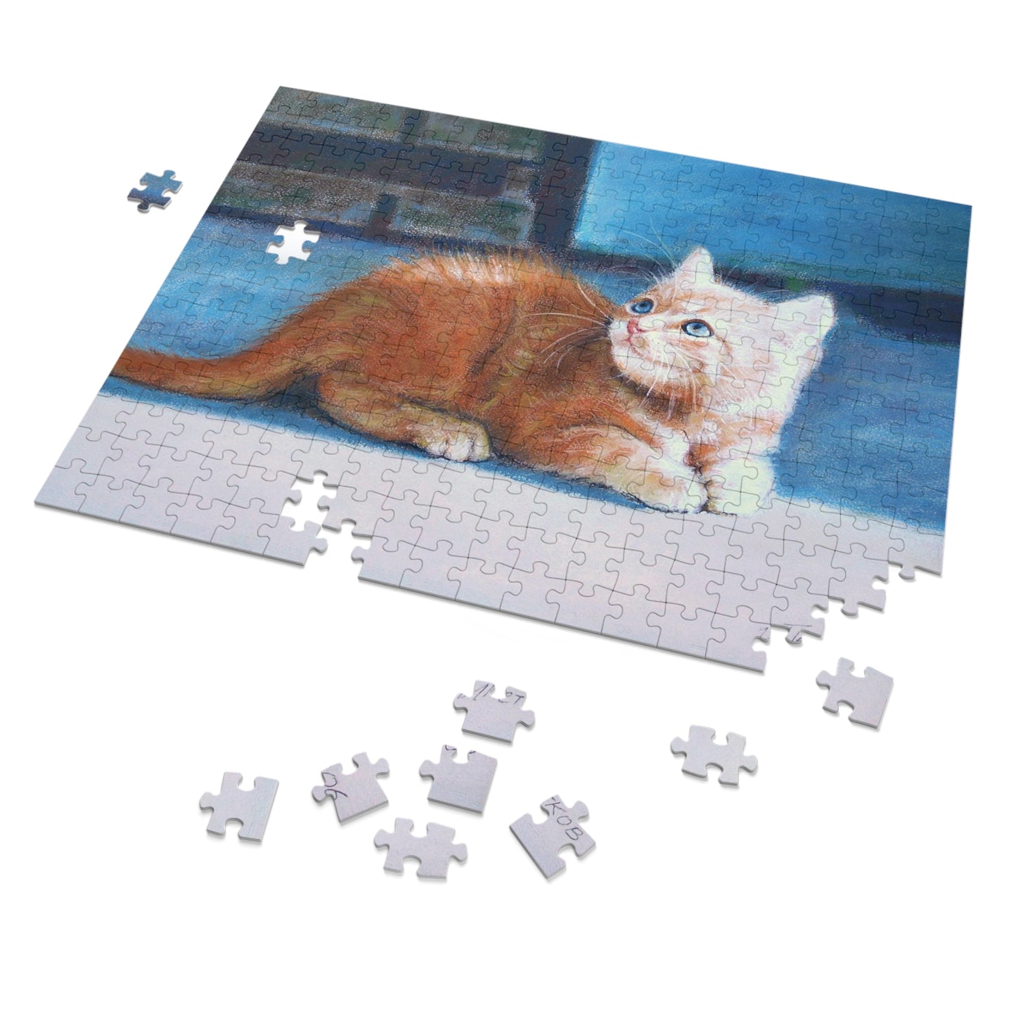 Jigsaw Puzzle - Orange Kitten