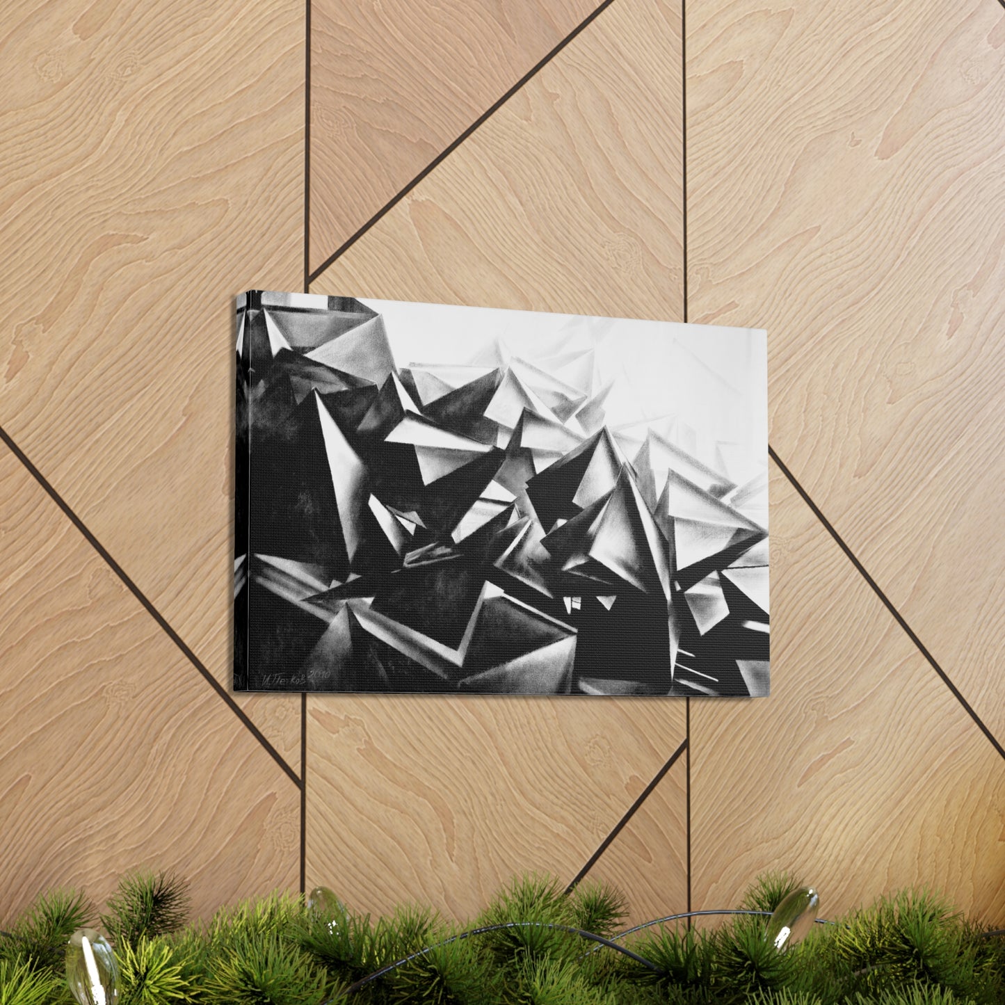 Fallen Structure - Canvas Print