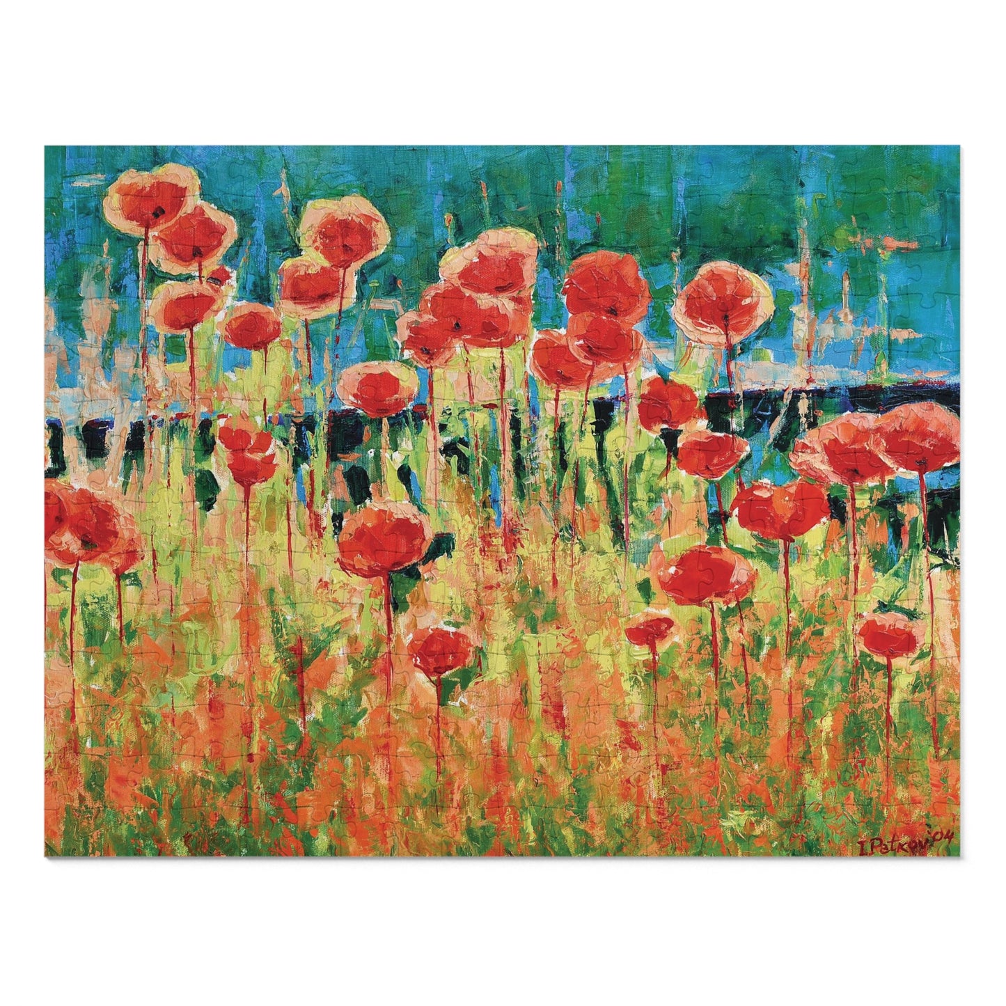 Jigsaw Puzzle - Poppies and Traverses II