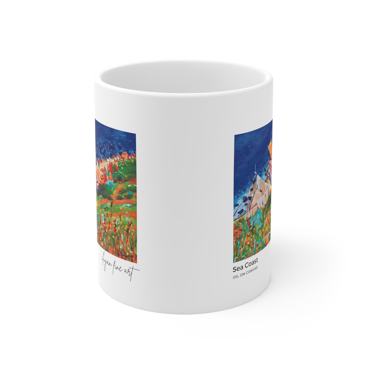 Ceramic Mug 11oz - Sea Coast