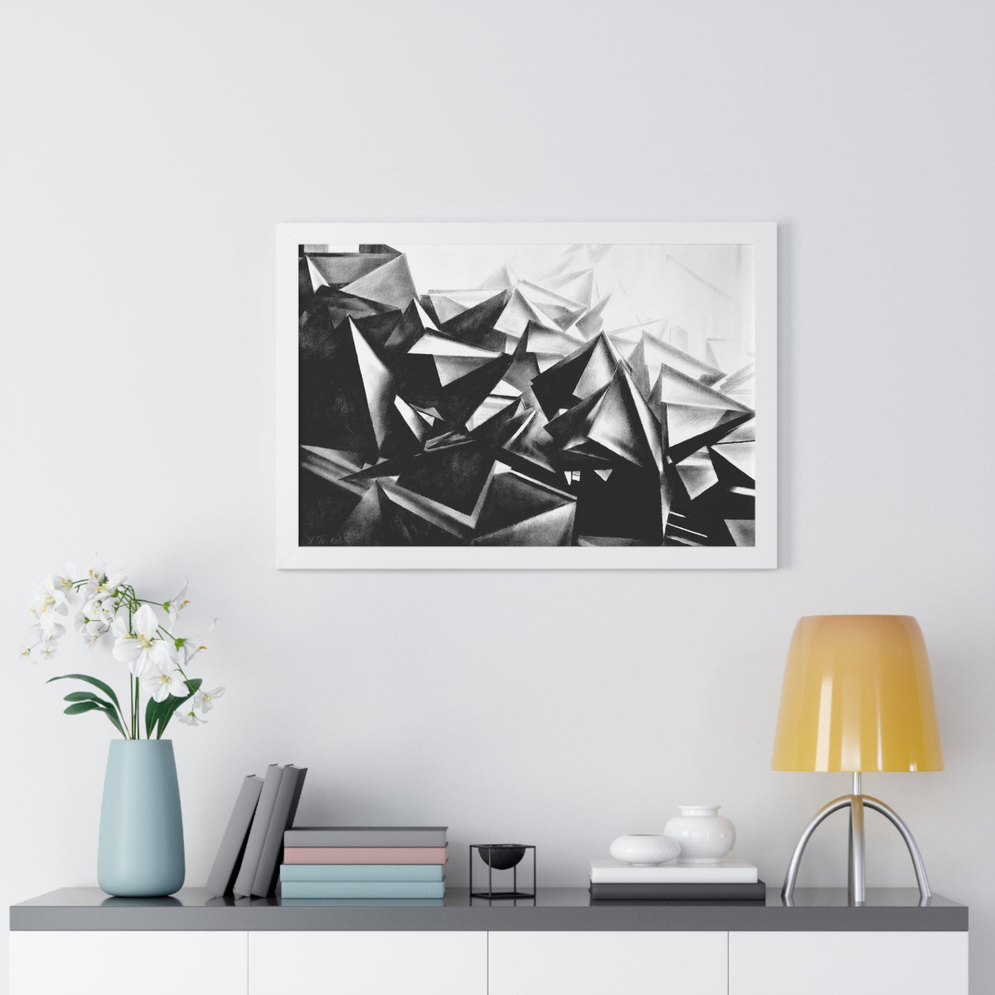Fallen Structure - Framed Poster Print