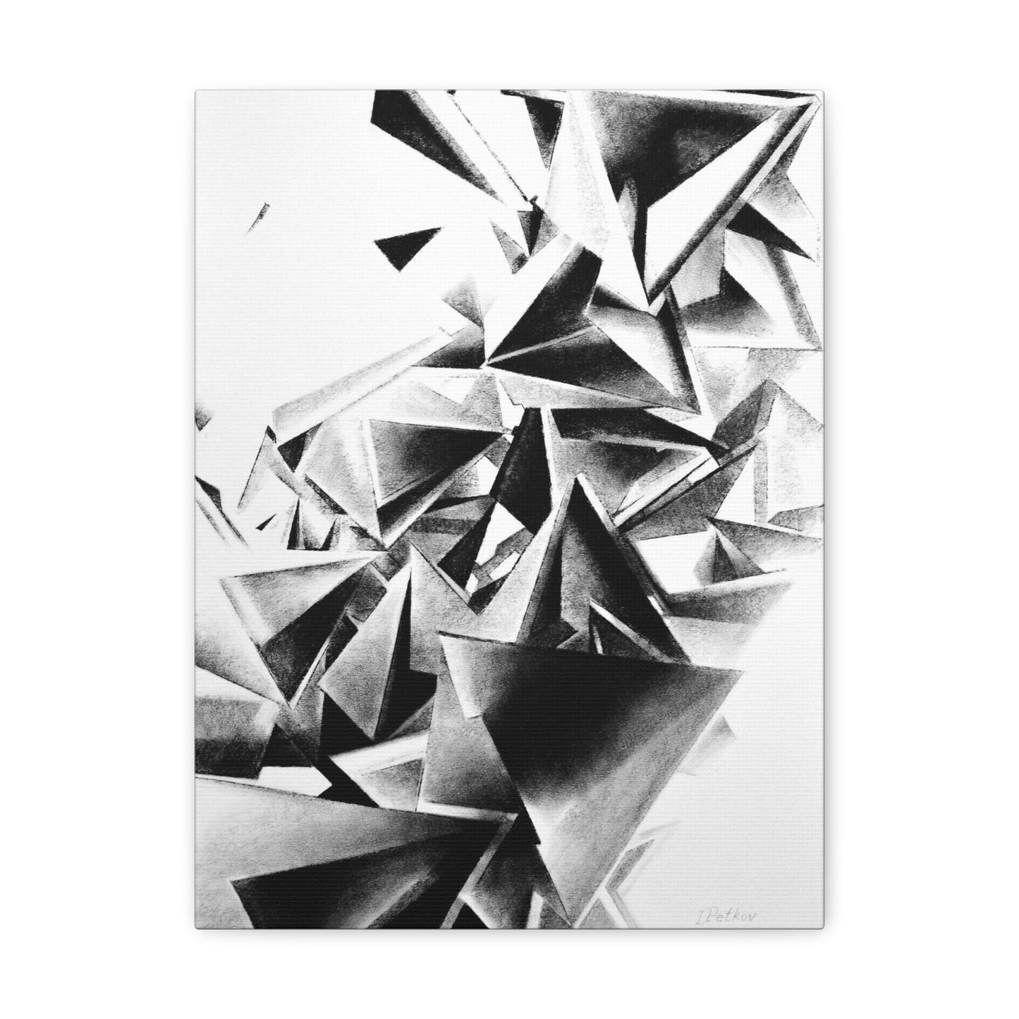 Whirlstructure III - Canvas Print