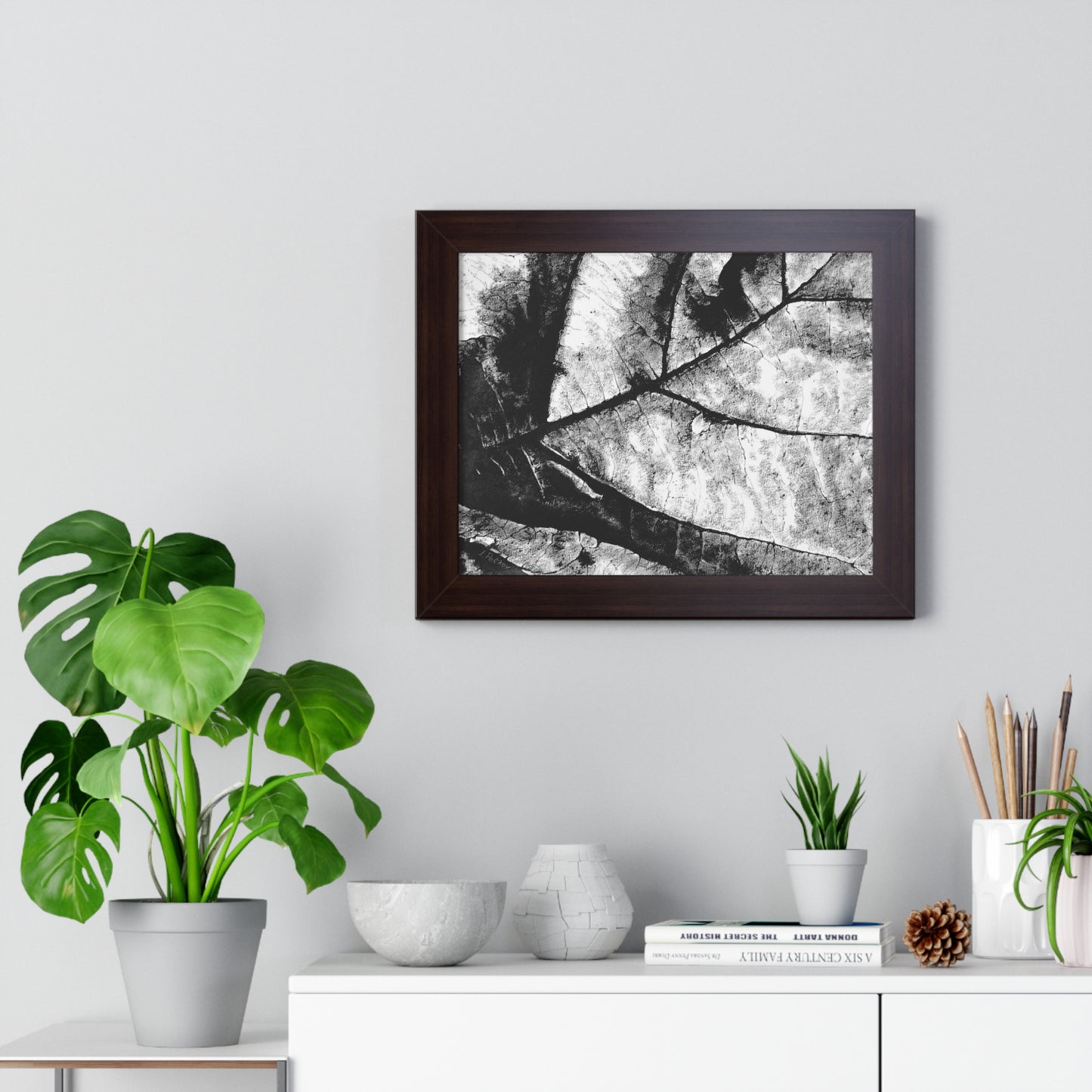 Living Structure I - Framed Poster Print
