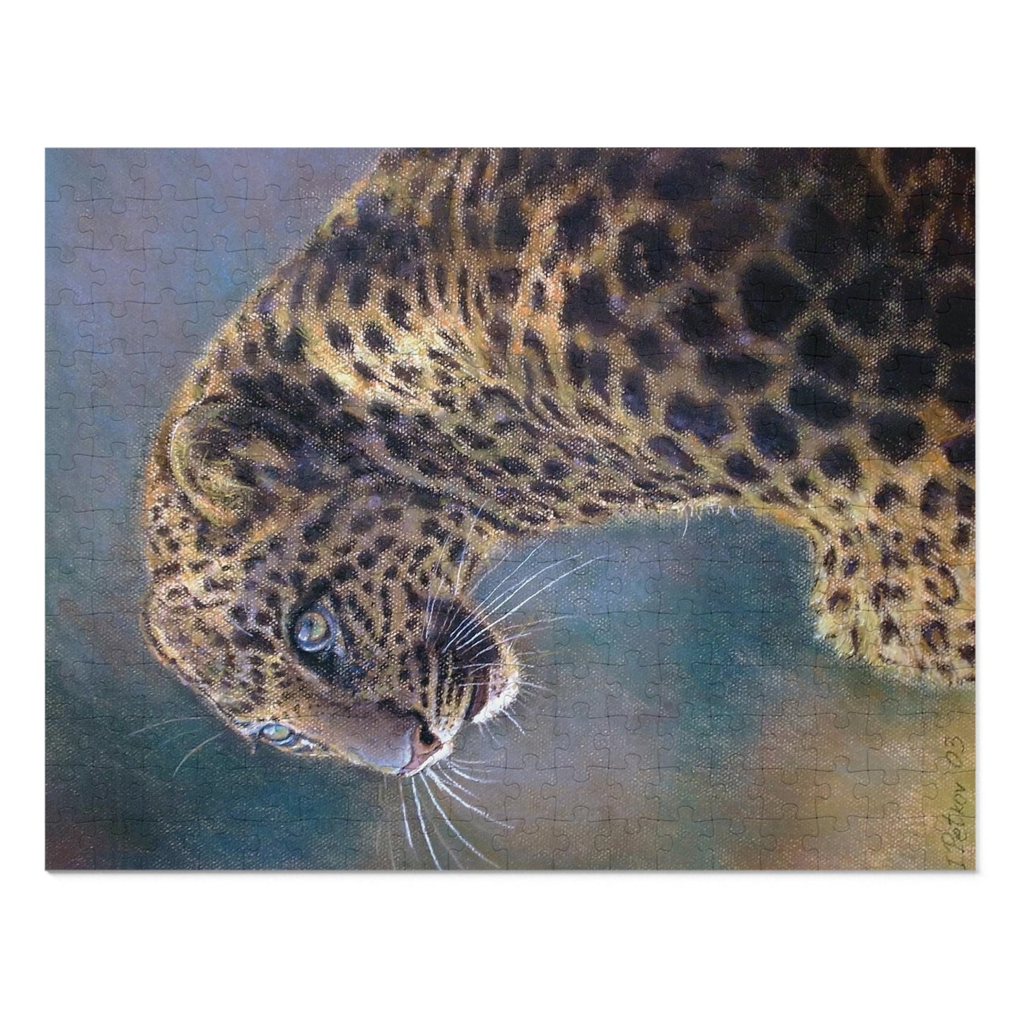 Jigsaw Puzzle - Leopard Art