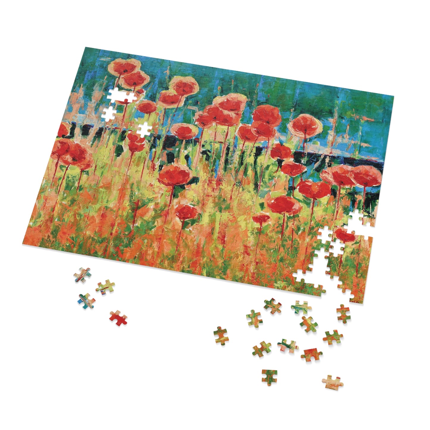 Jigsaw Puzzle - Poppies and Traverses II