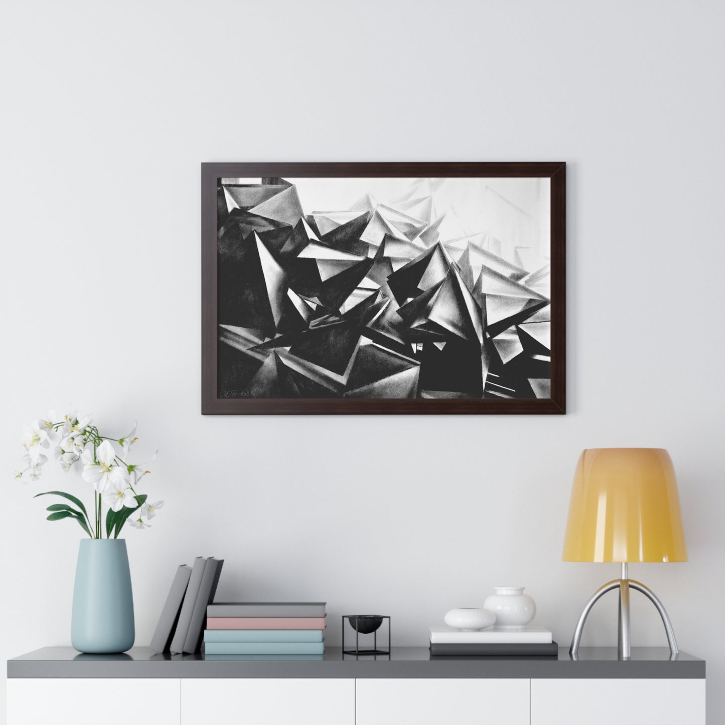 Fallen Structure - Framed Poster Print