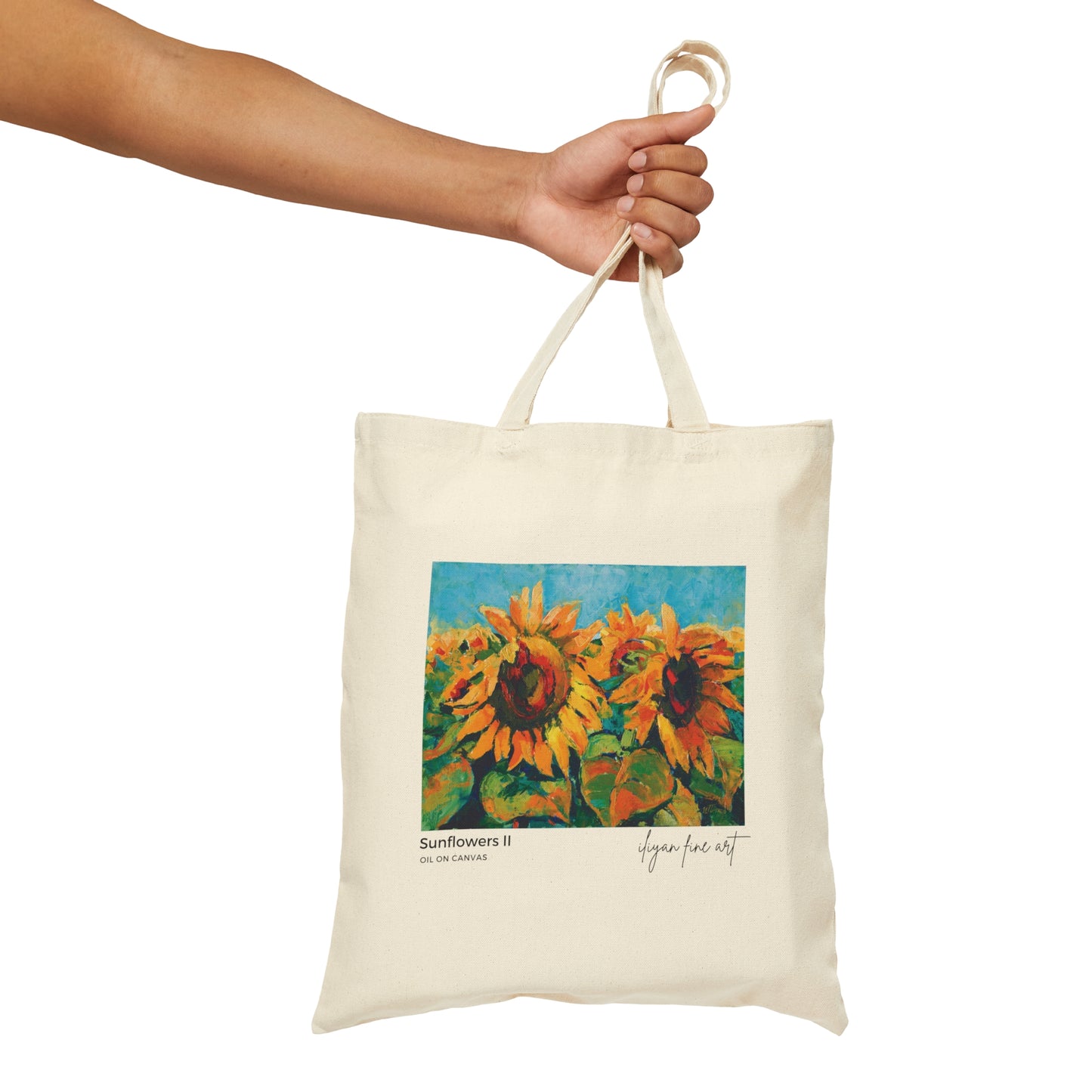 Canvas Tote Bag - Sunflowers