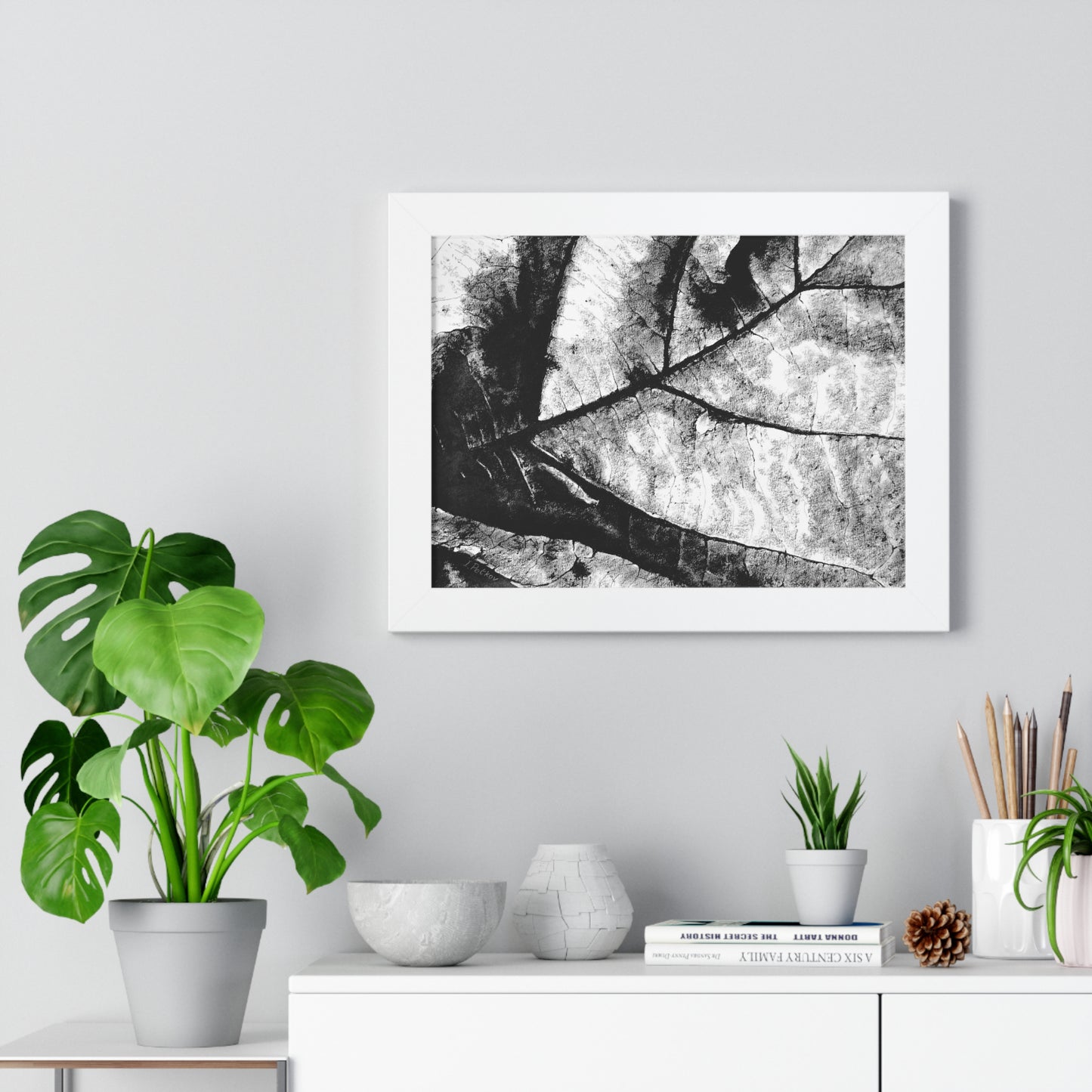 Living Structure I - Framed Poster Print