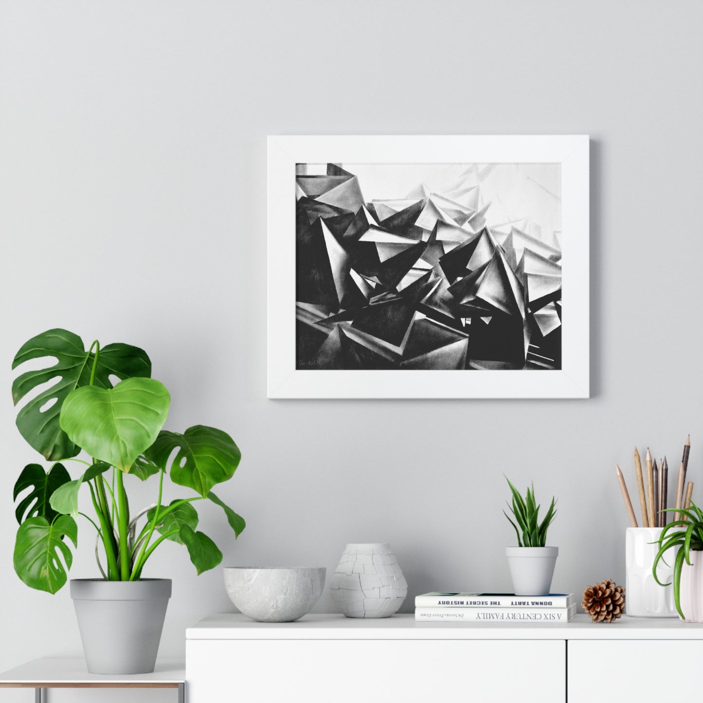 Fallen Structure - Framed Poster Print