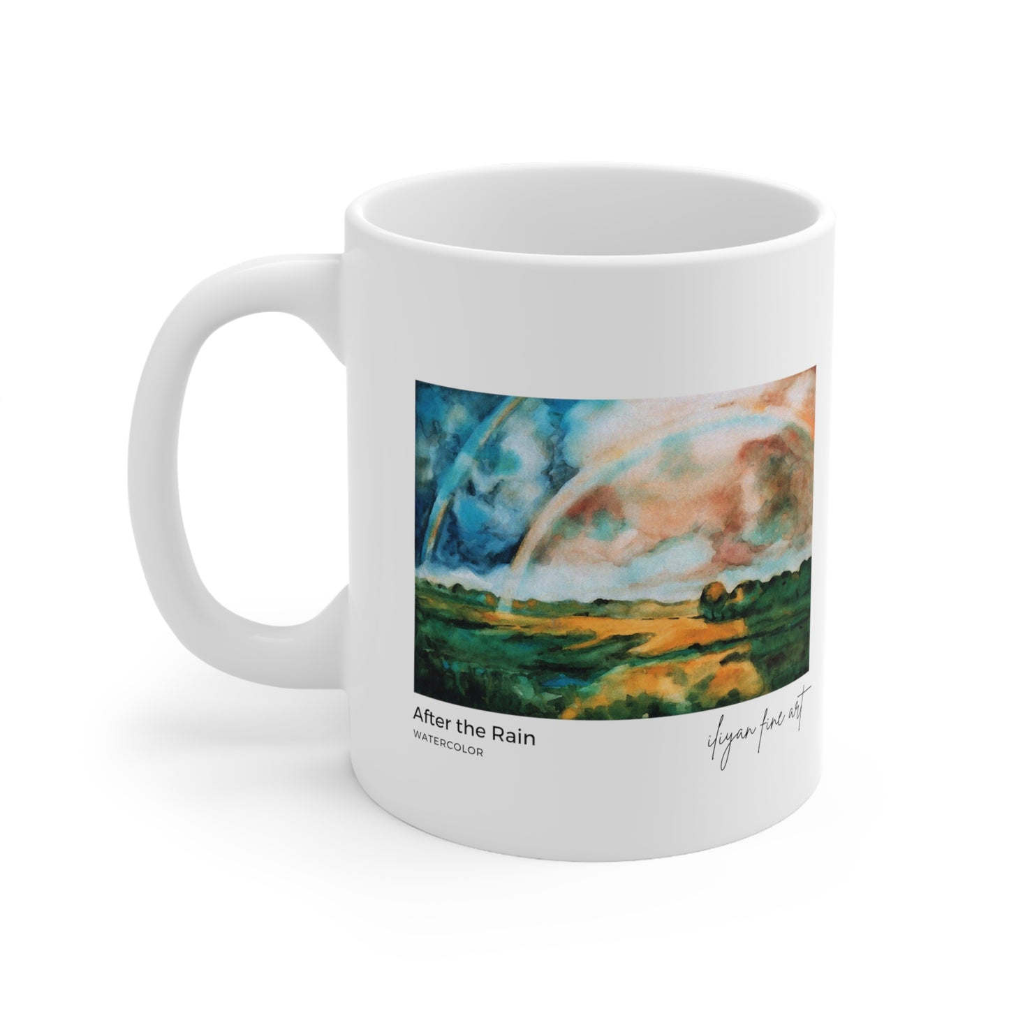 Ceramic Mug 11oz - Rainbow After the Rain