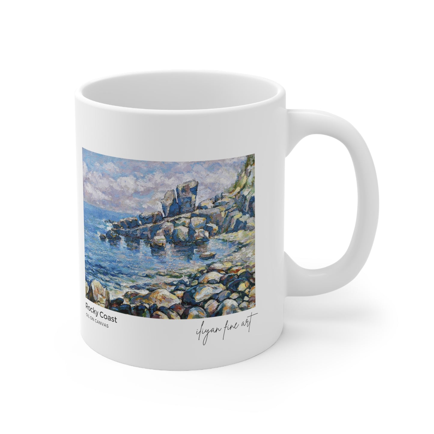 Ceramic Mug 11oz - Rocky Beach
