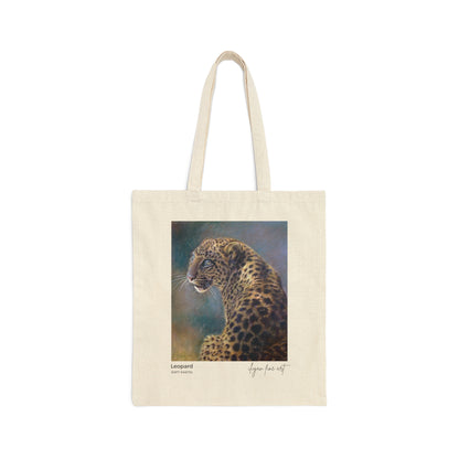 Canvas Tote Bag - Leopard