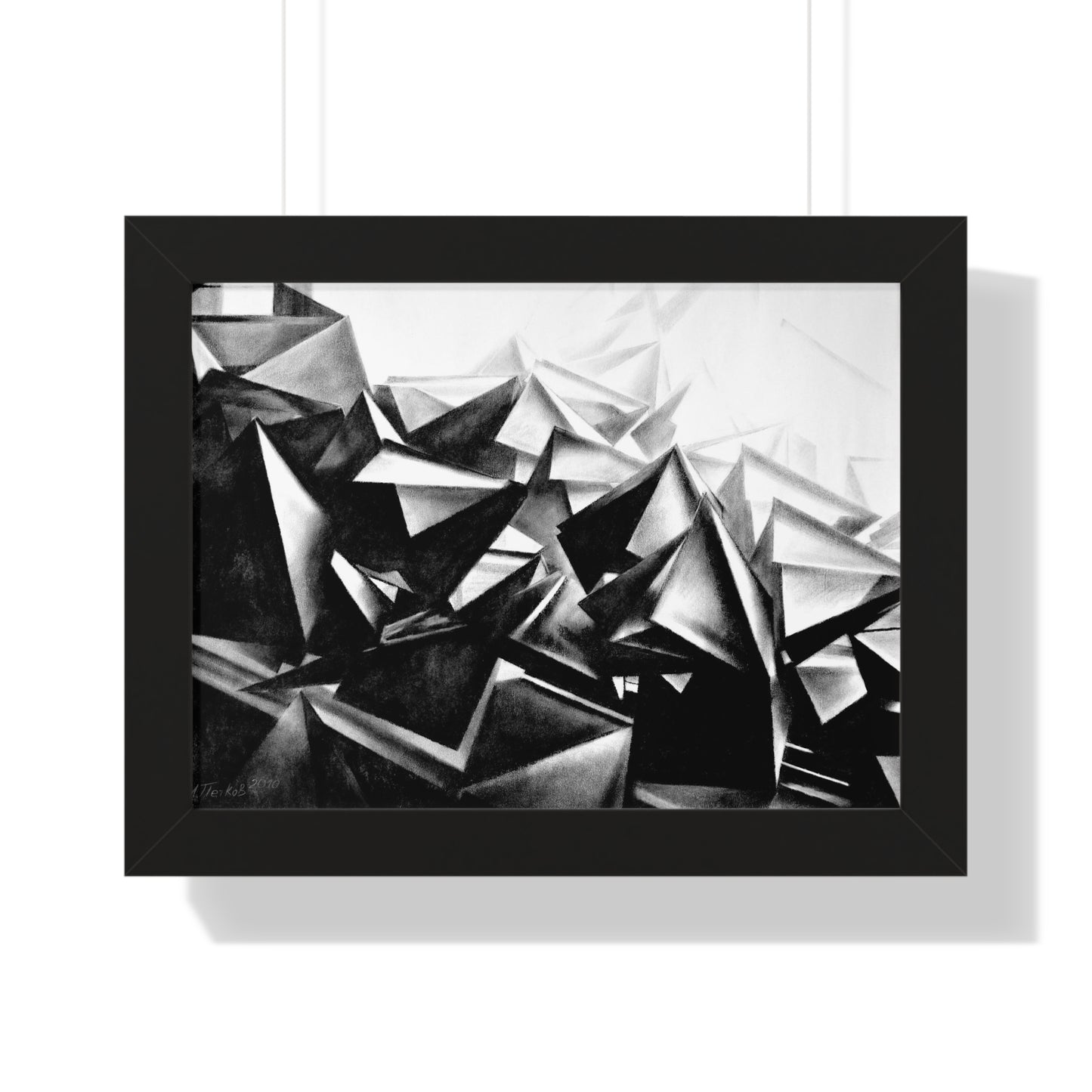 Fallen Structure - Framed Poster Print