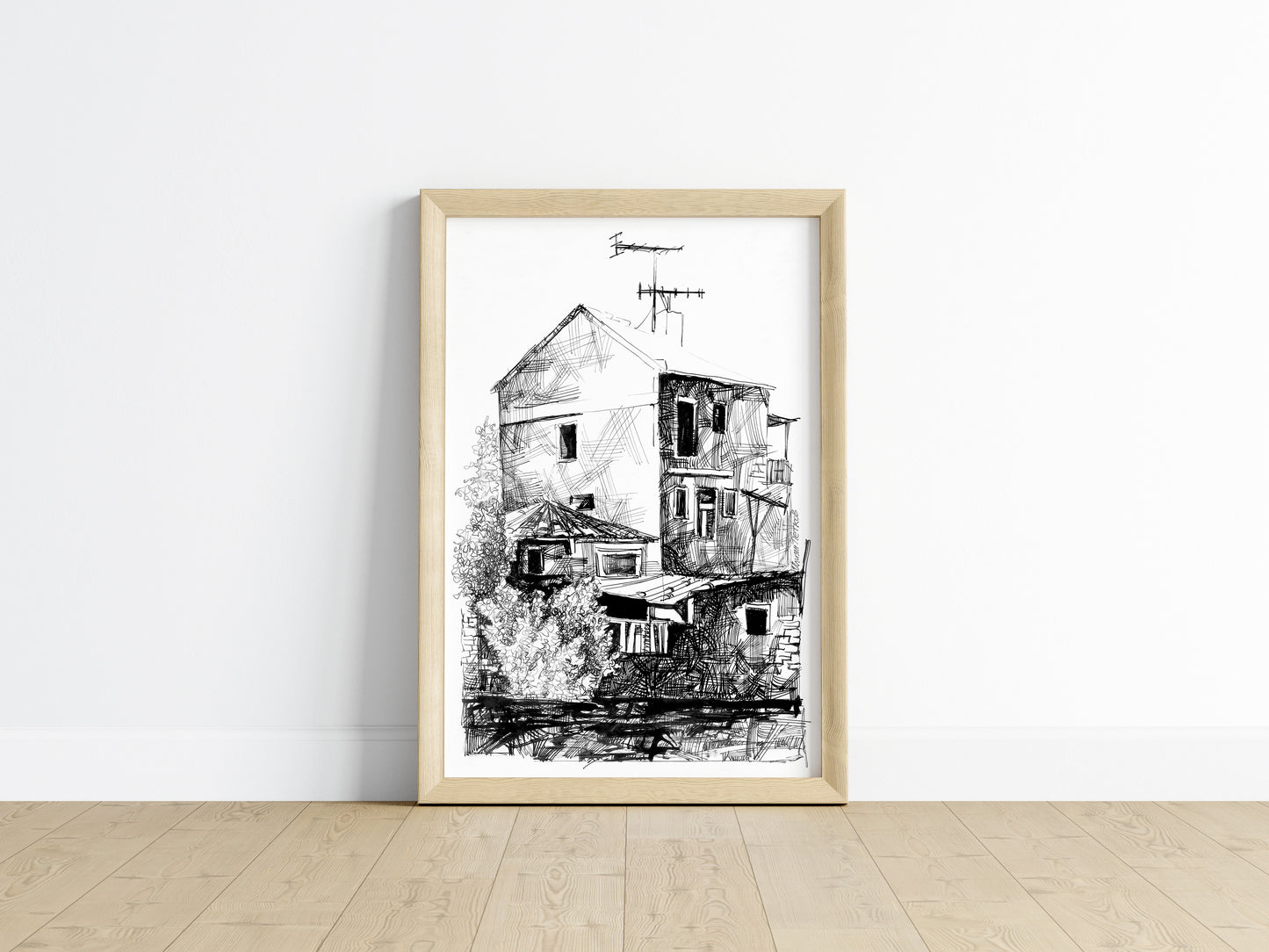 Old House - Unframed Satin Poster Print