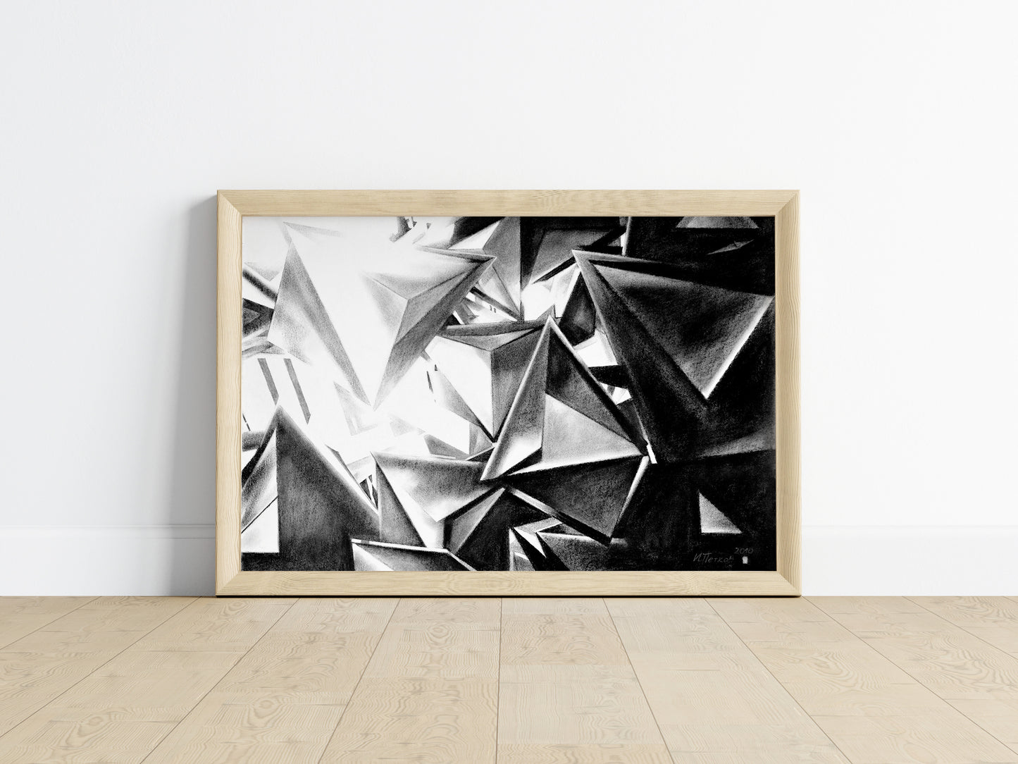 Structure Invasion - Unframed Satin Poster Print