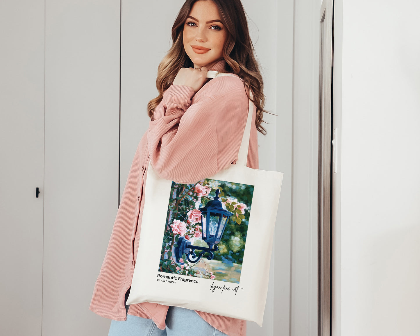 Canvas Tote Bag - Romantic Fragrance