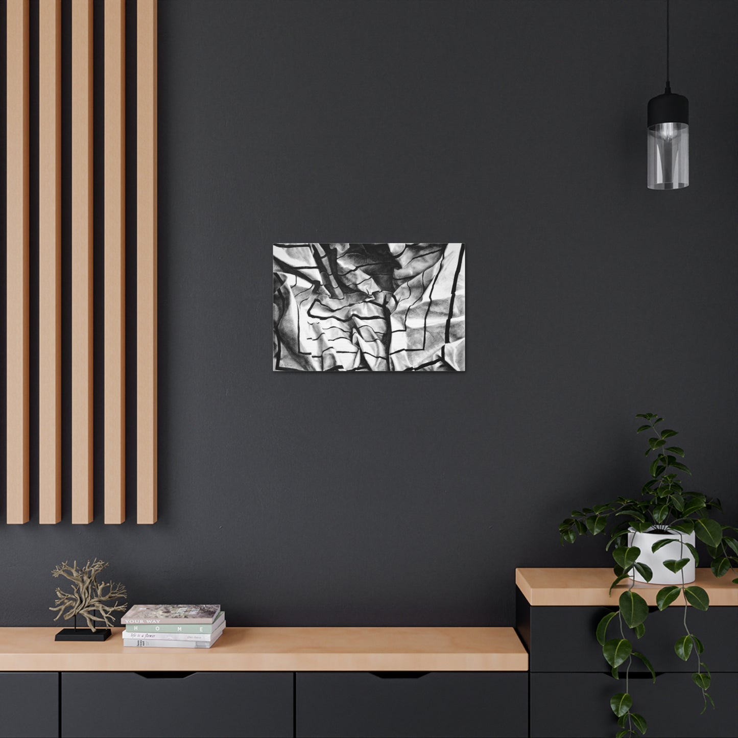 Folding Structure I - Canvas Print