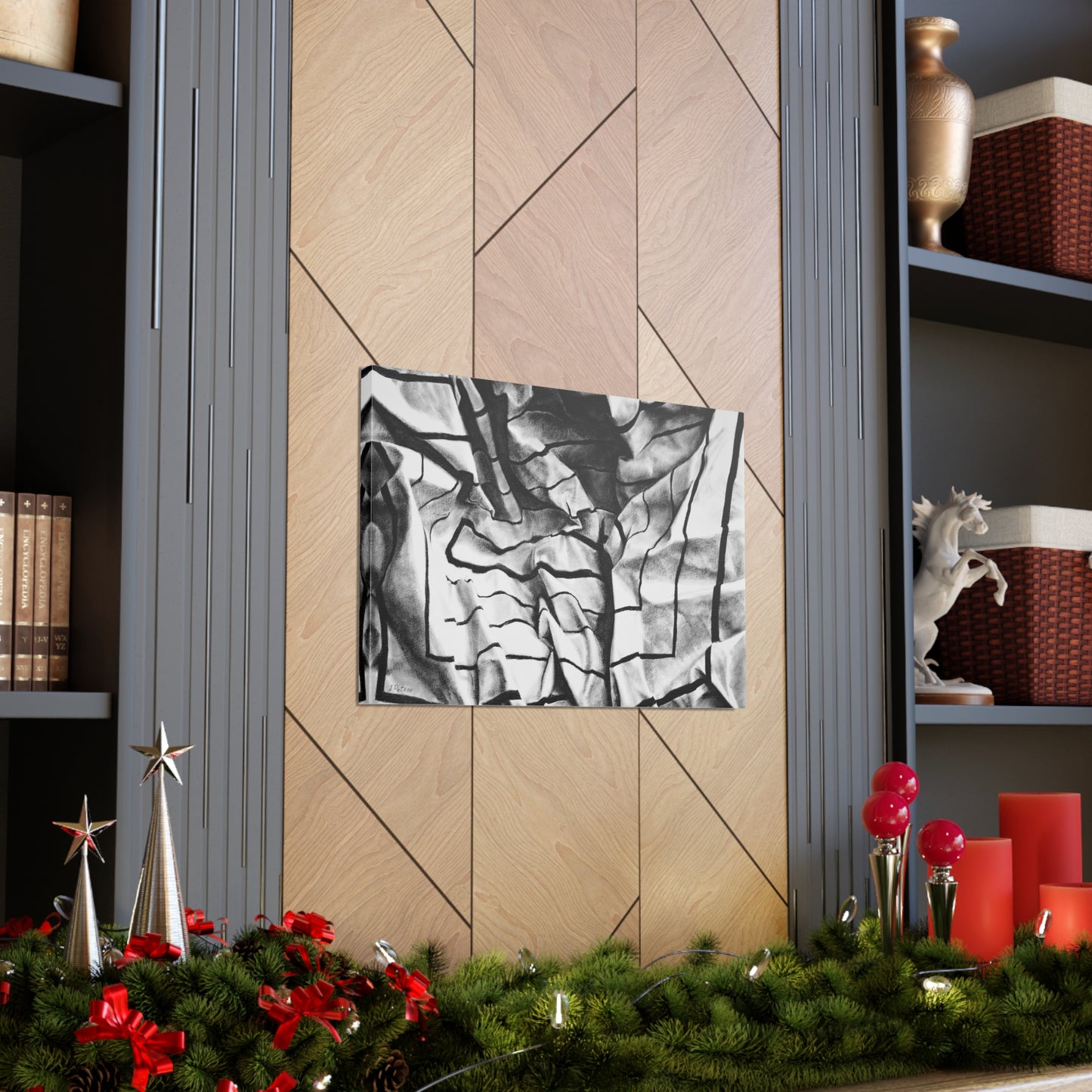 Folding Structure I - Canvas Print