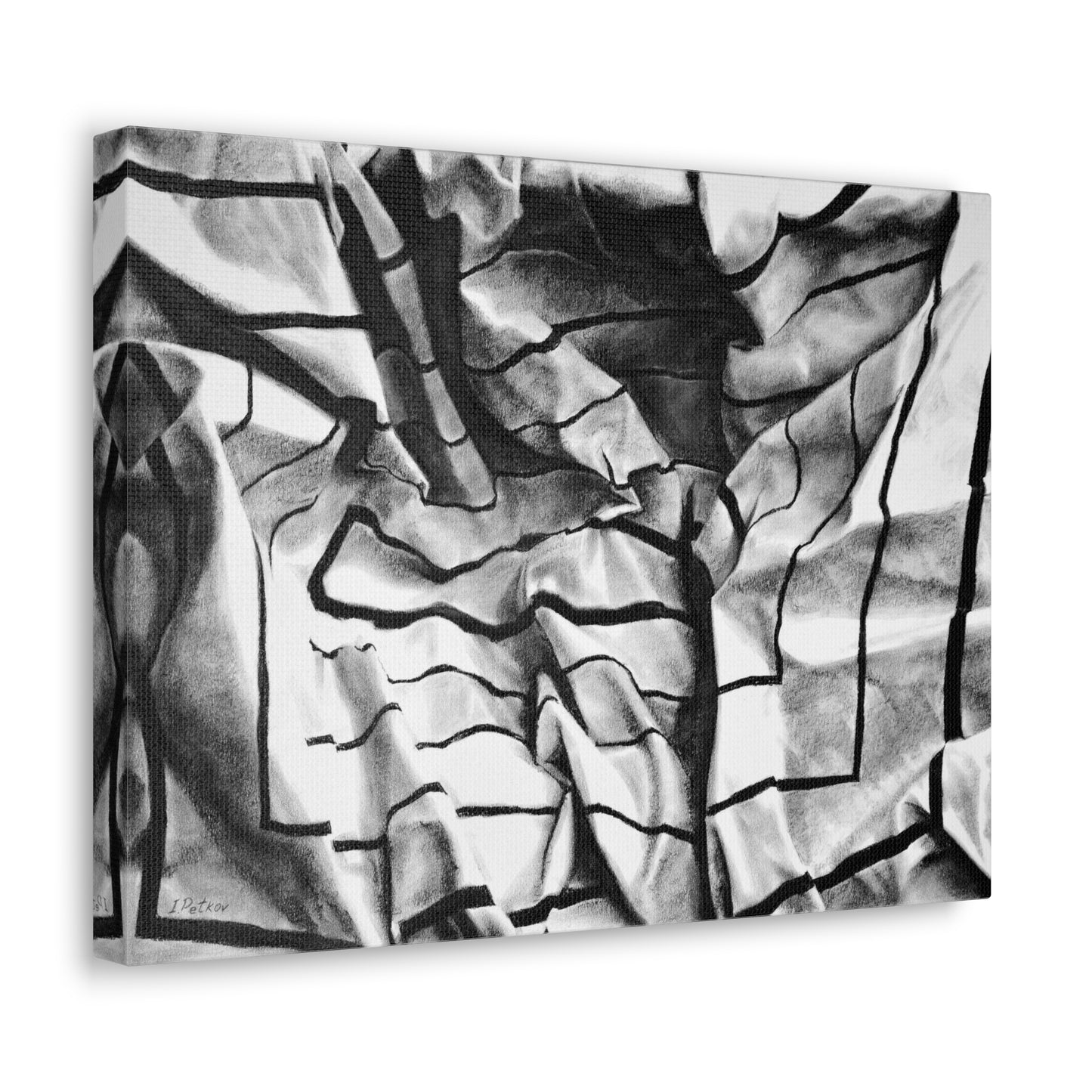 Folding Structure I - Canvas Print