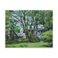 Jigsaw Puzzle - White House Amid Green