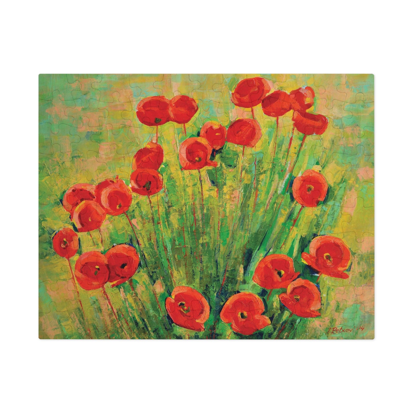 Jigsaw Puzzle - Poppies