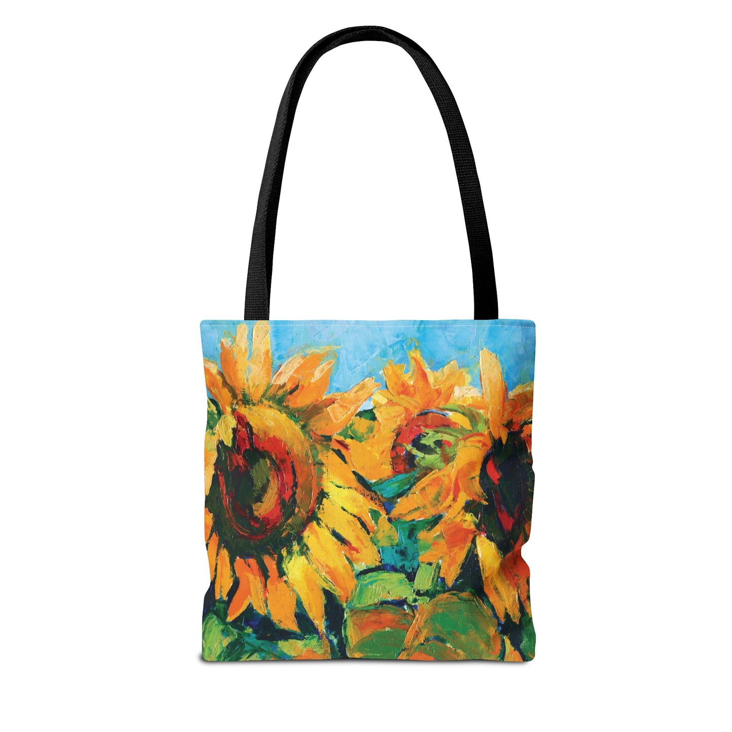Sunflower Artwork Print Tote Bag