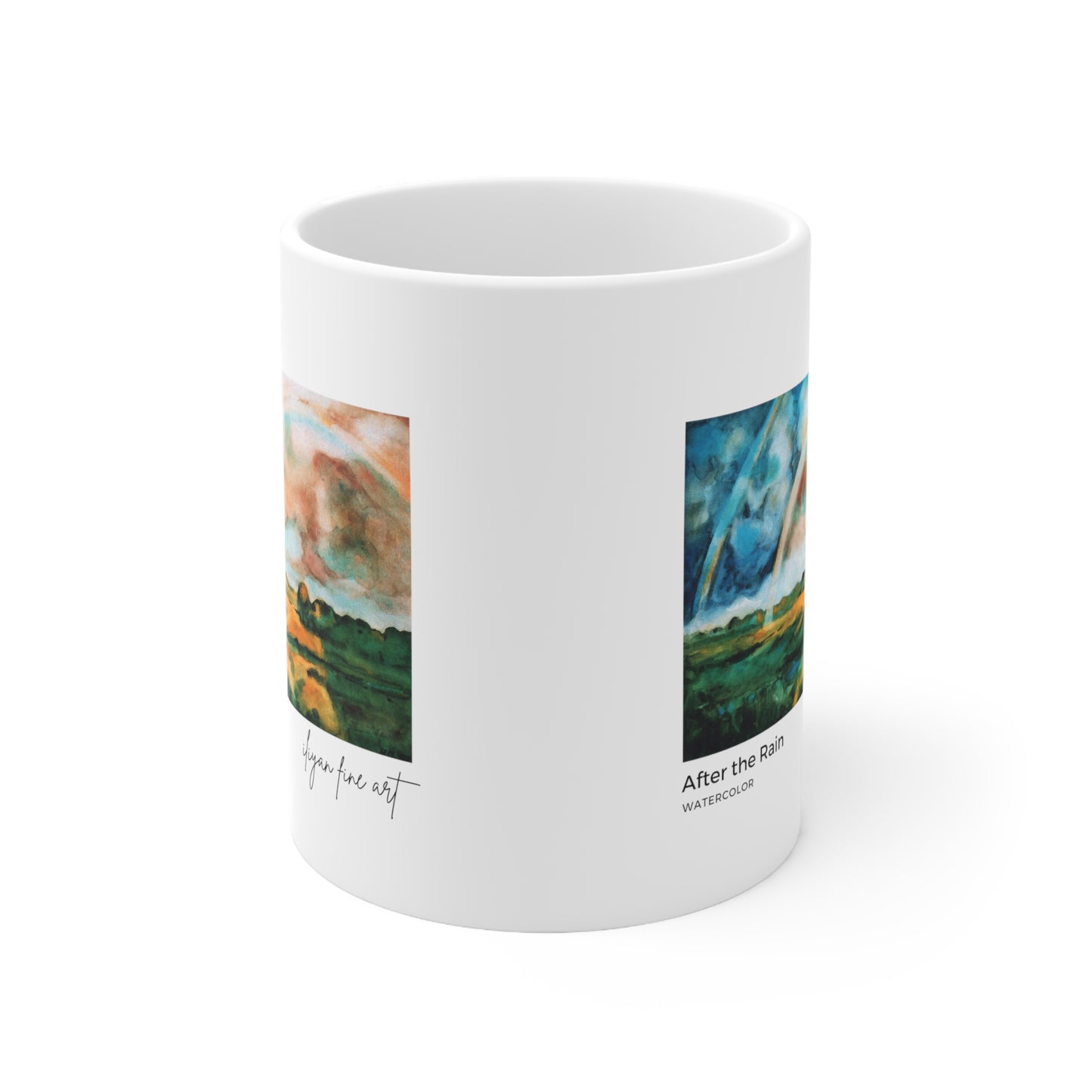 Ceramic Mug 11oz - Rainbow After the Rain