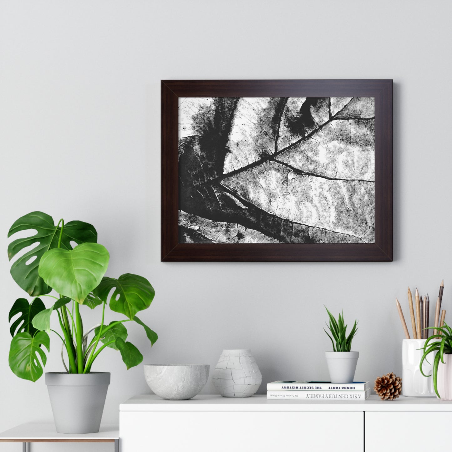 Living Structure I - Framed Poster Print