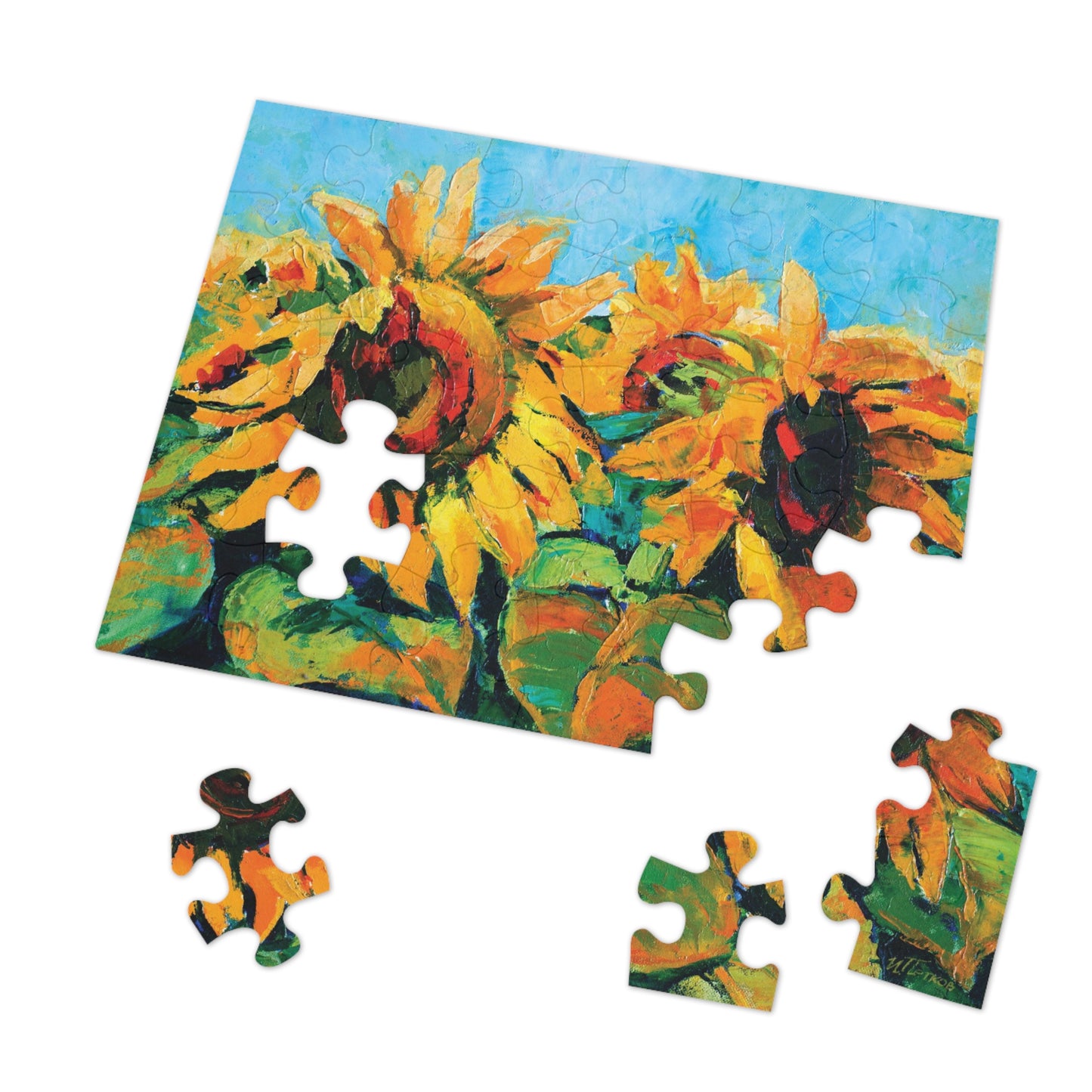 Jigsaw Puzzle - Sunflowers II