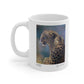 Ceramic Mug 11oz - Leopard Portrait