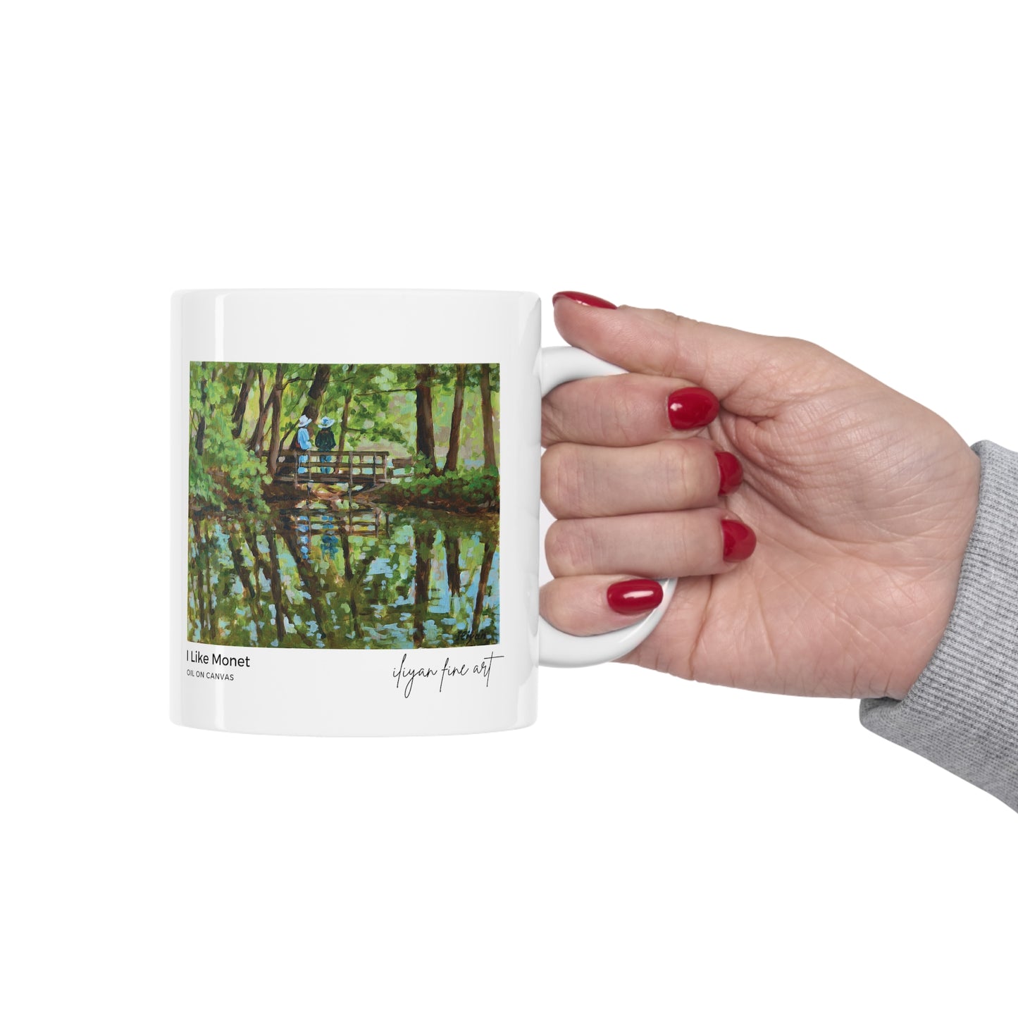 Ceramic Mug 11oz - I Like Monet