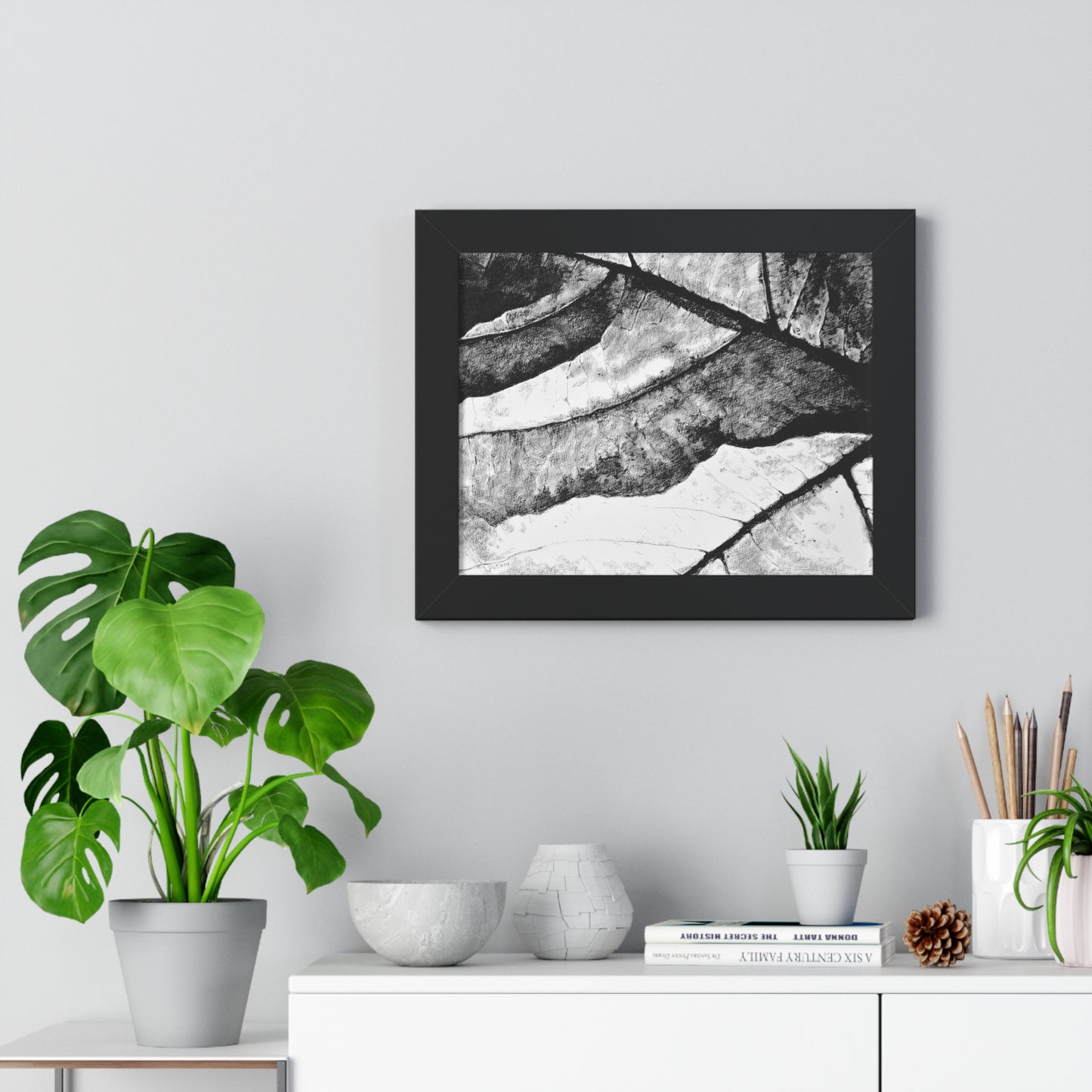 Living Structure III - Framed Satin Poster Print