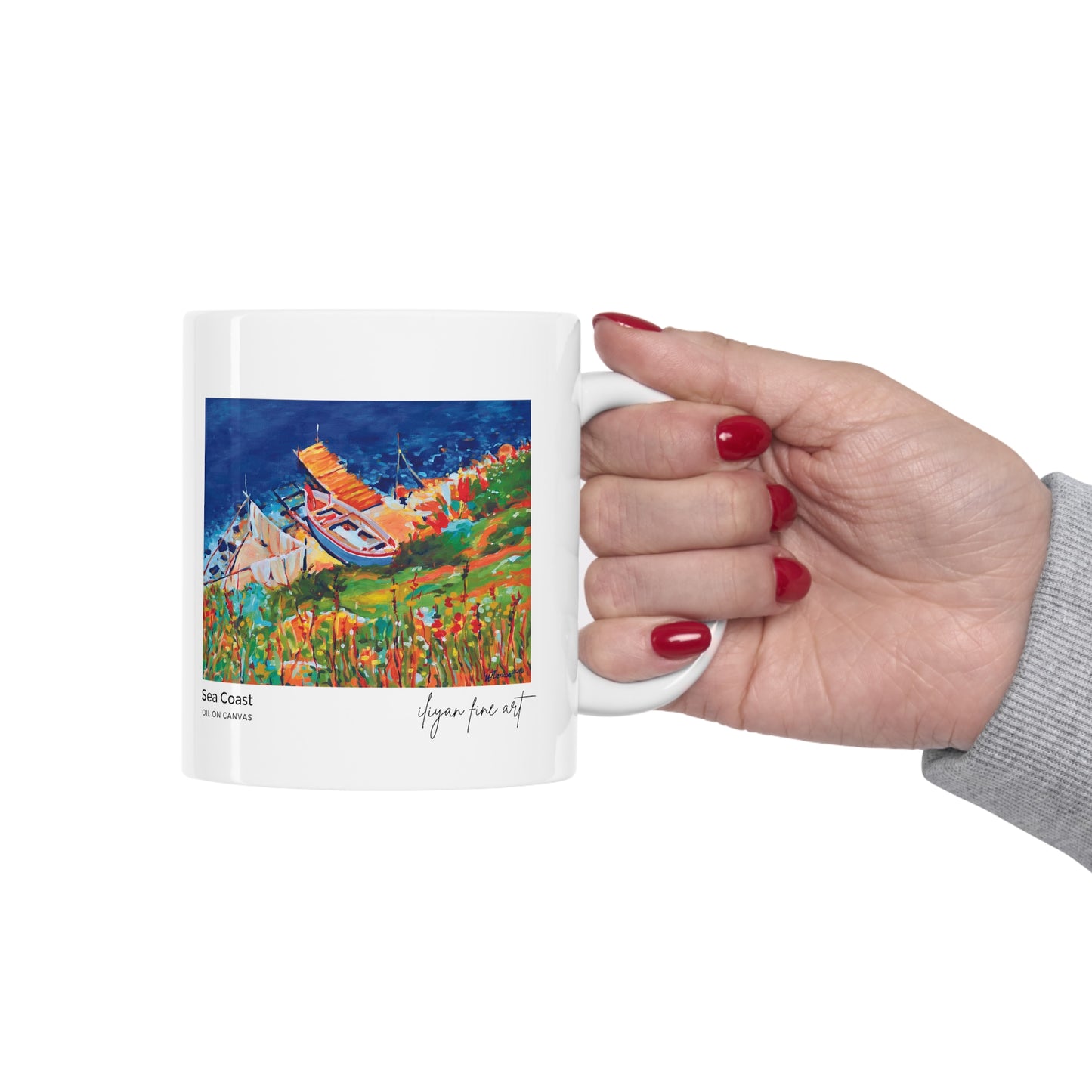 Ceramic Mug 11oz - Sea Coast