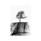 The Lone Tree - Unframed Satin Poster Print