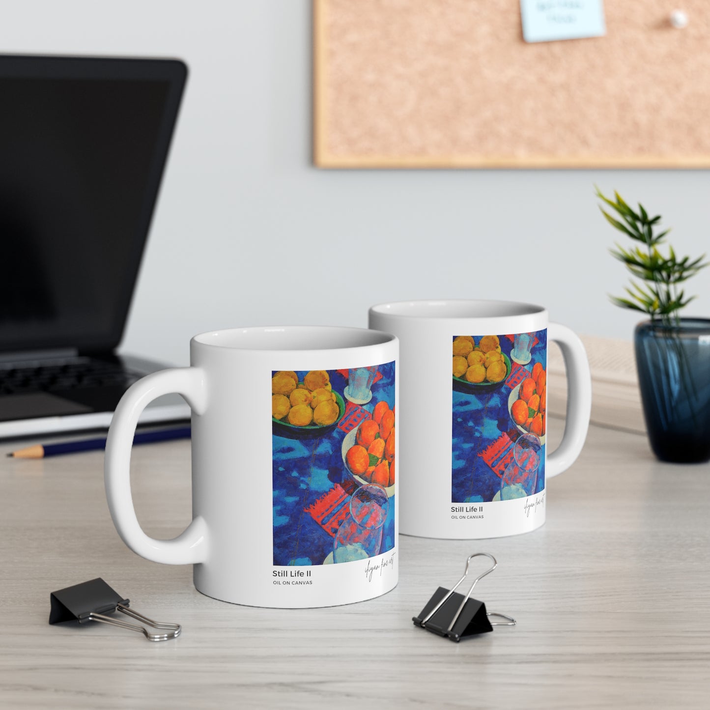 Ceramic Mug 11oz - Still Life II