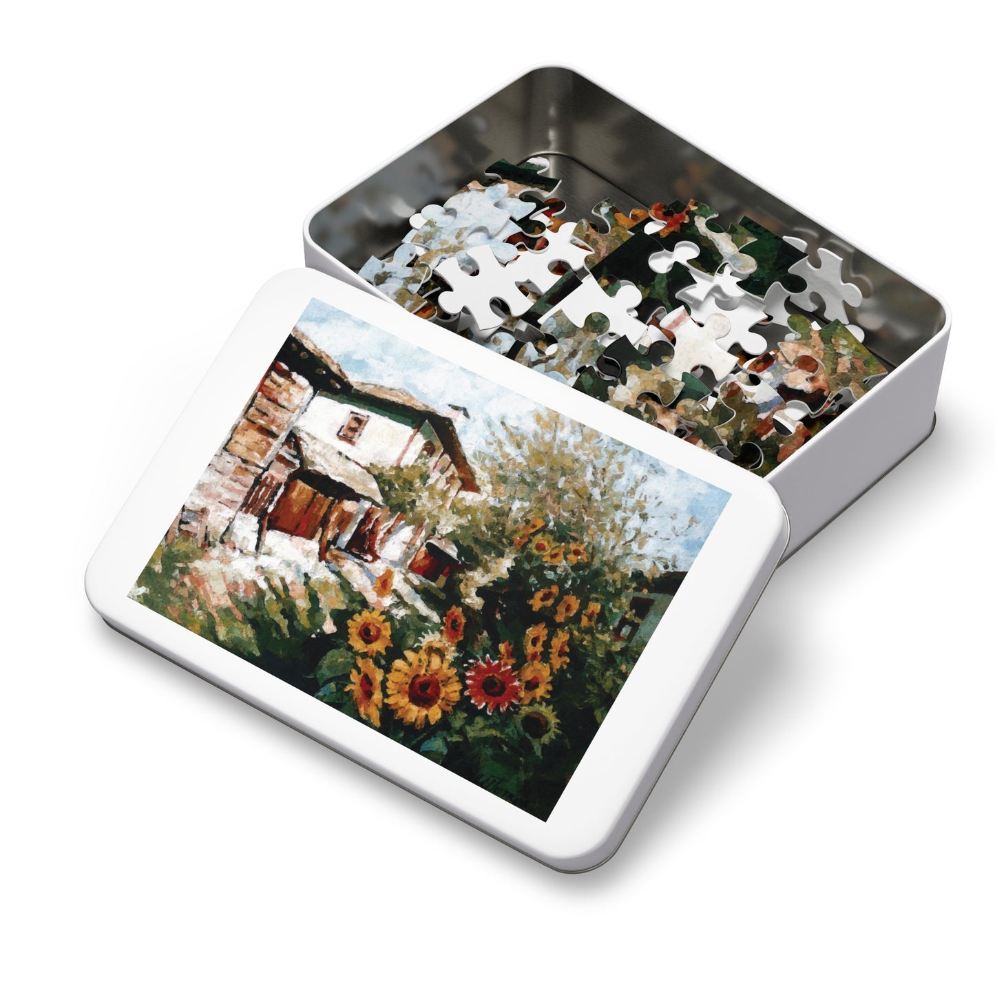 Jigsaw Puzzle - A Village in Summer