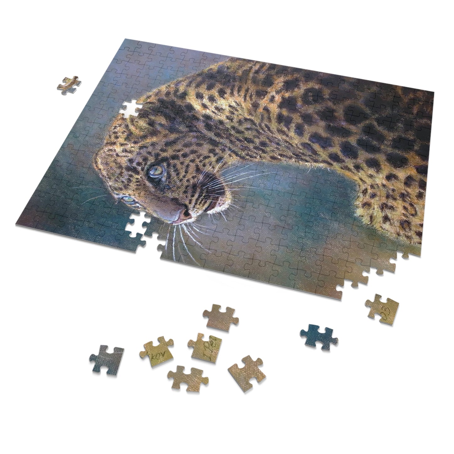 Jigsaw Puzzle - Leopard Art