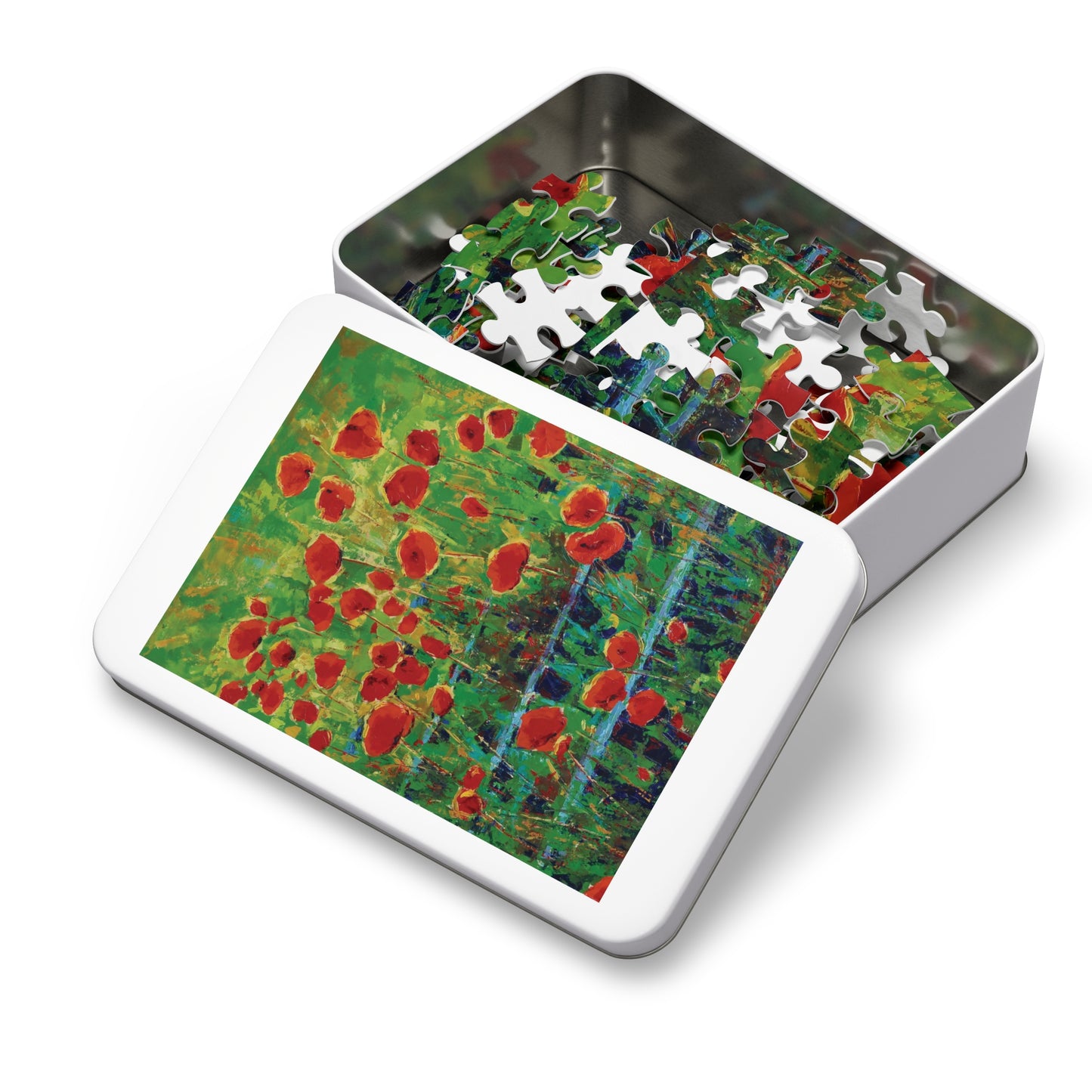 Jigsaw Puzzle - Poppies and Traverses I