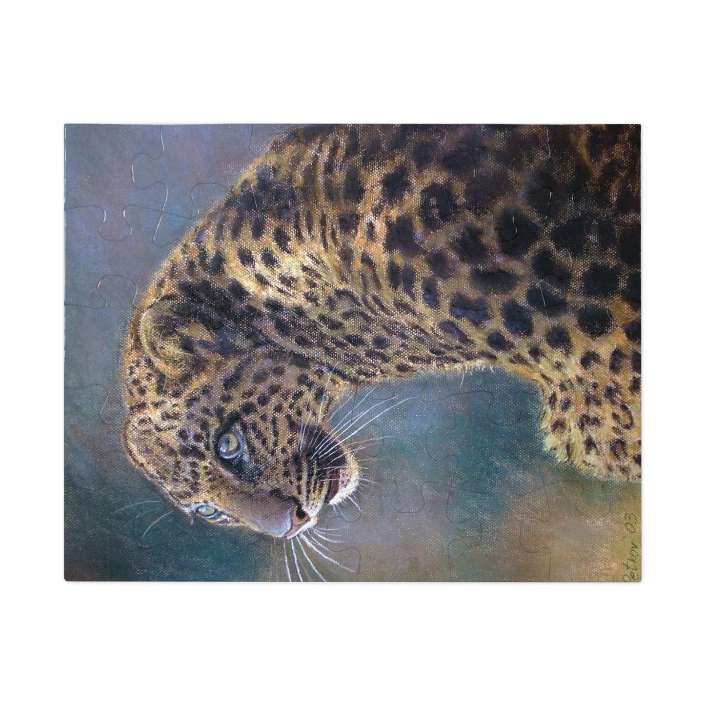 Jigsaw Puzzle - Leopard Art