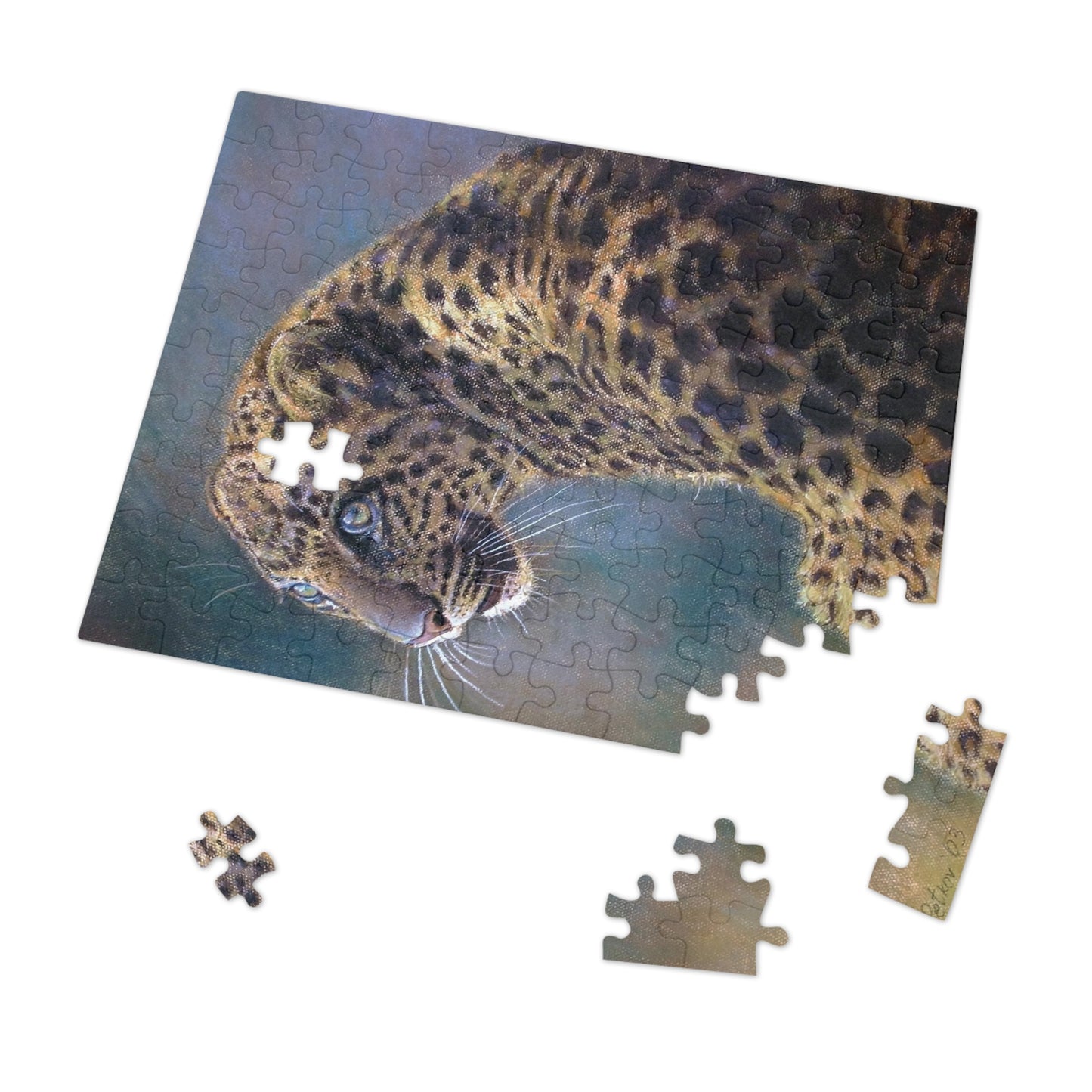 Jigsaw Puzzle - Leopard Art