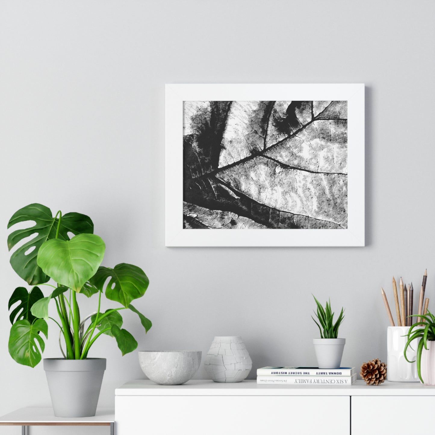 Living Structure I - Framed Poster Print