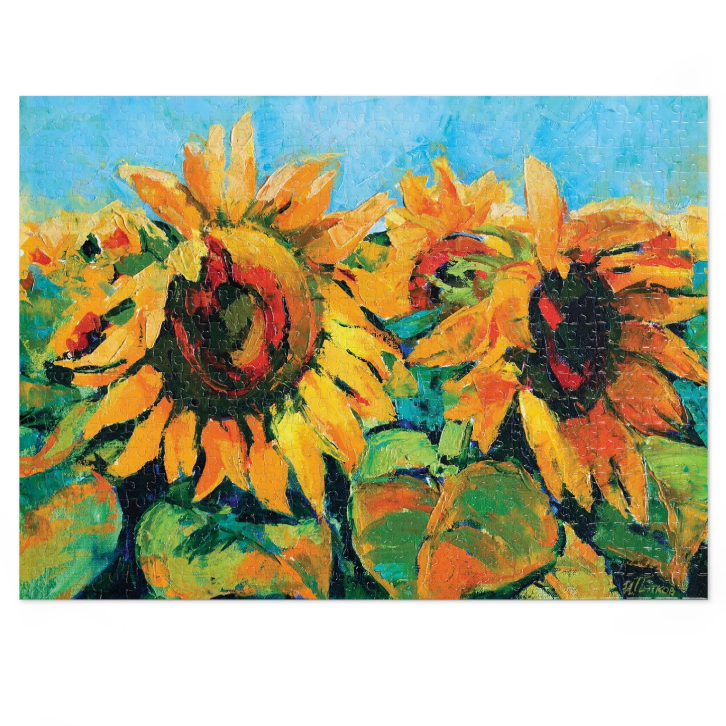 Jigsaw Puzzle - Sunflowers II