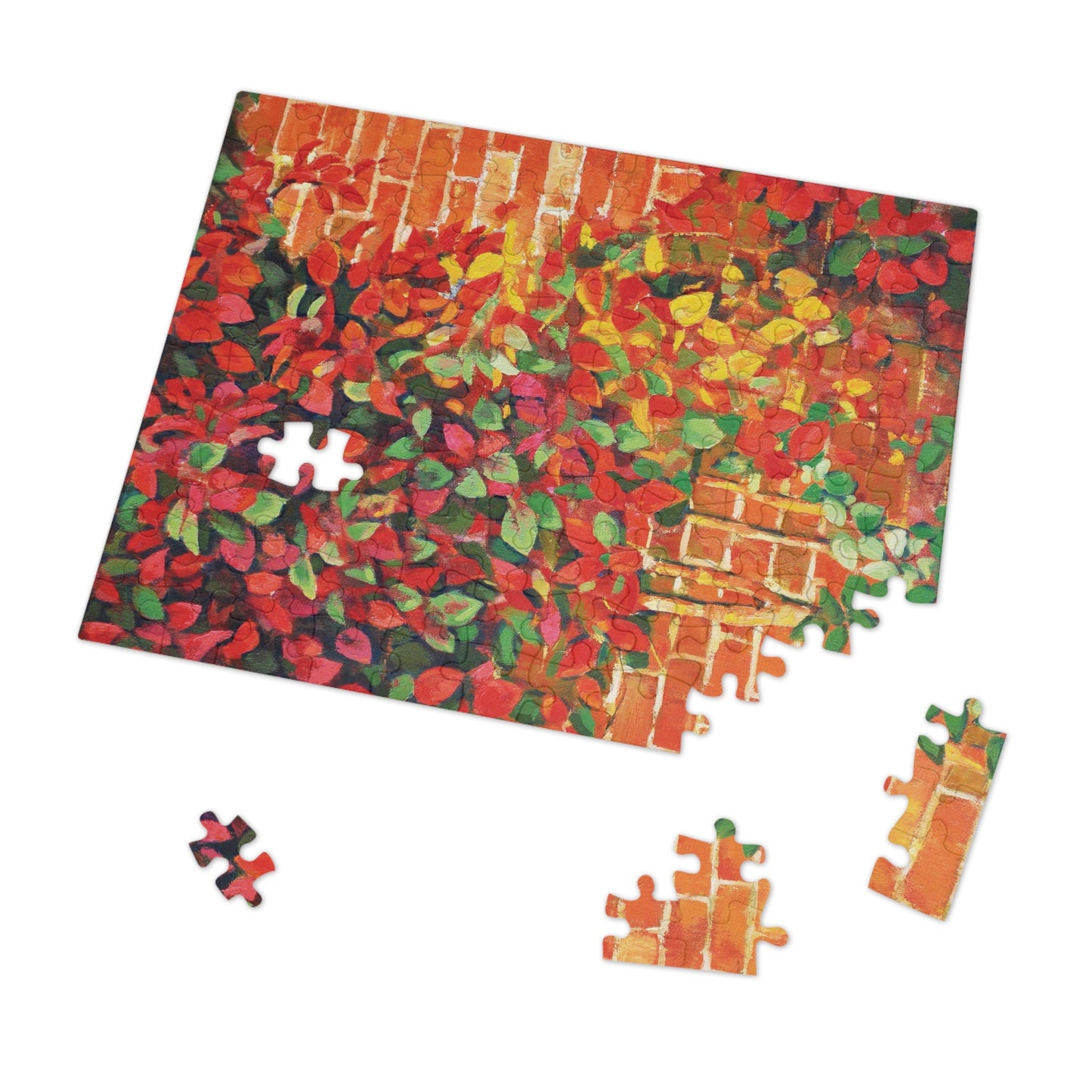 Jigsaw Puzzle - Impression on the Wall