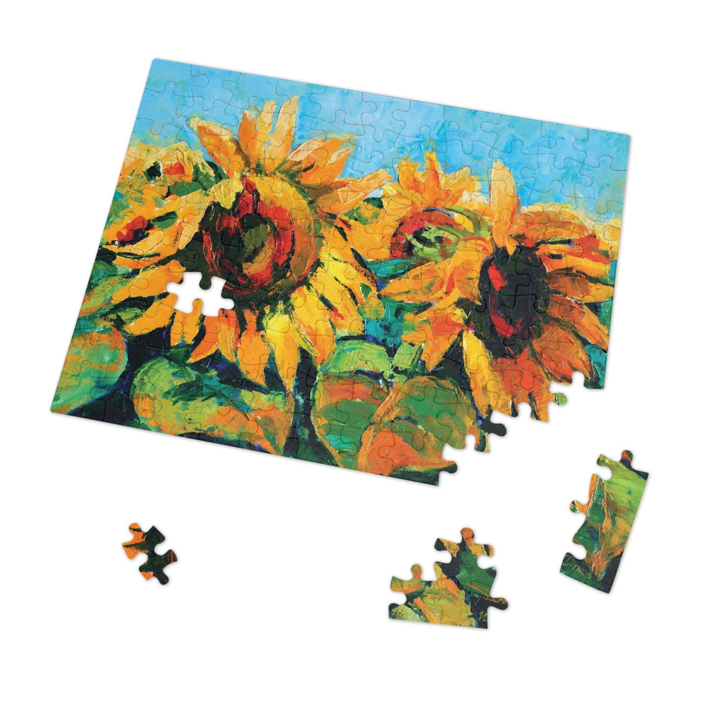 Jigsaw Puzzle - Sunflowers II