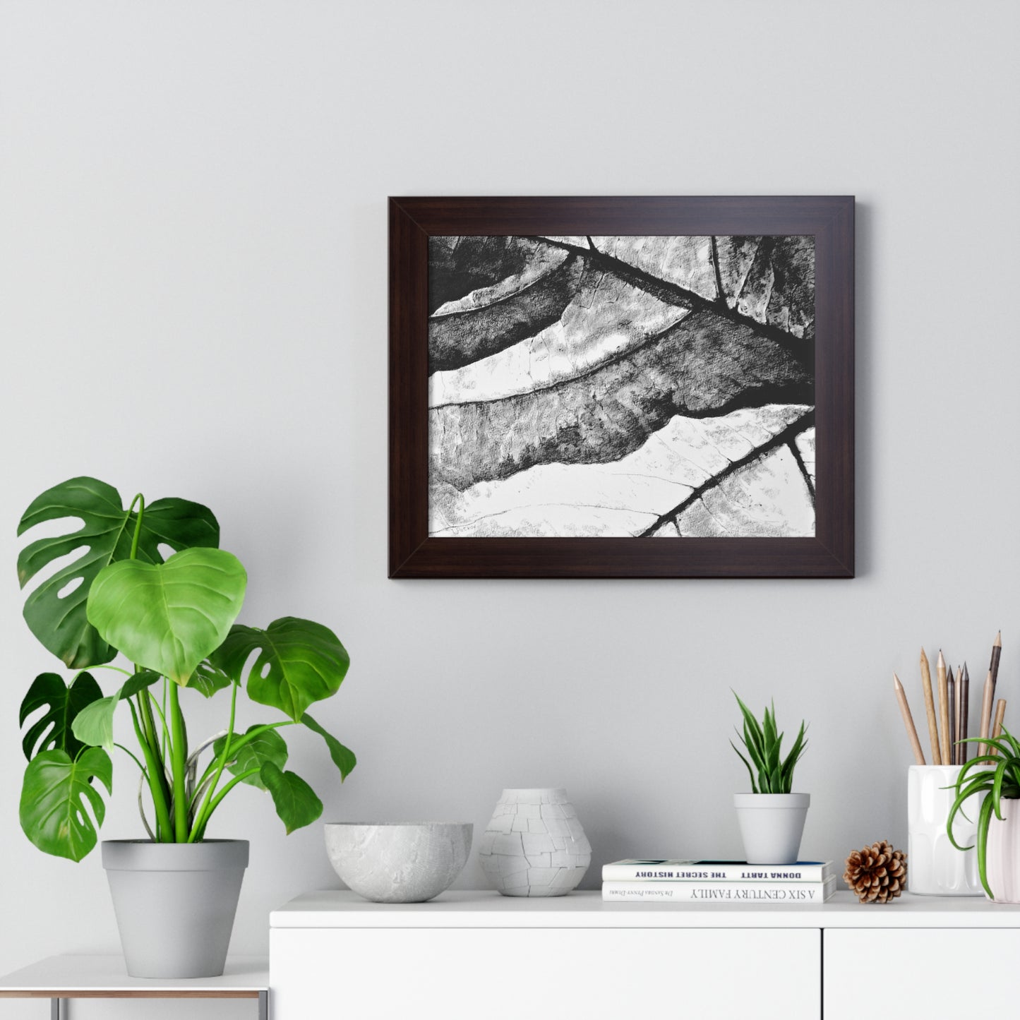 Living Structure III - Framed Satin Poster Print