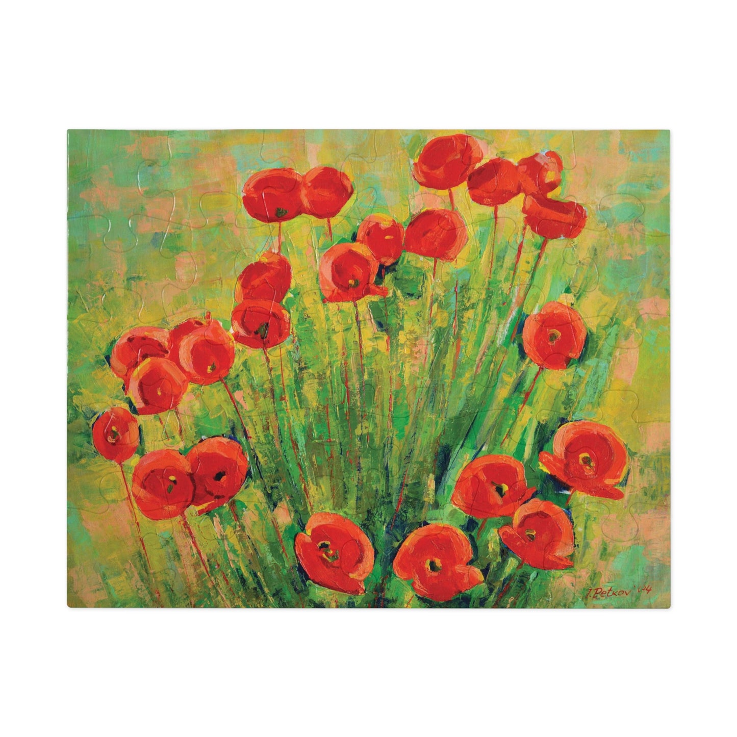 Jigsaw Puzzle - Poppies