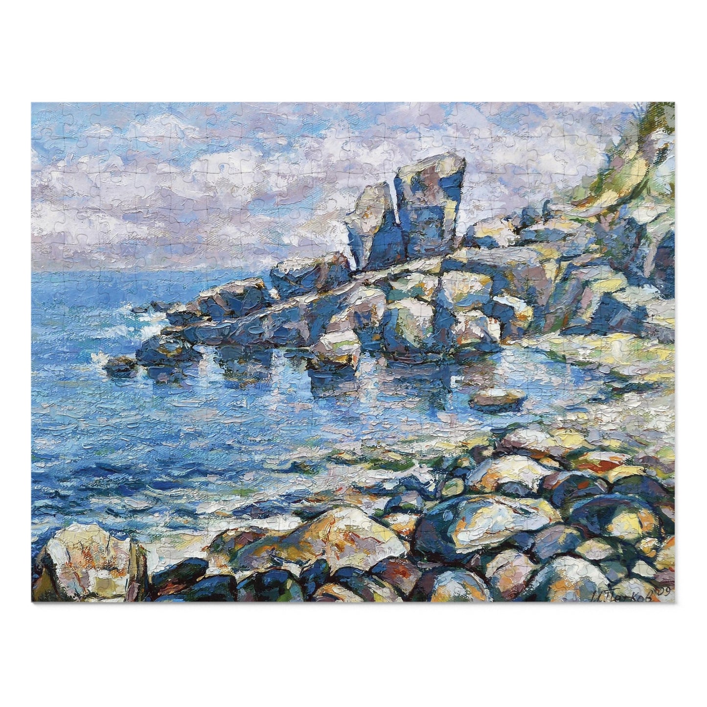 Jigsaw Puzzle - Rocky Coast