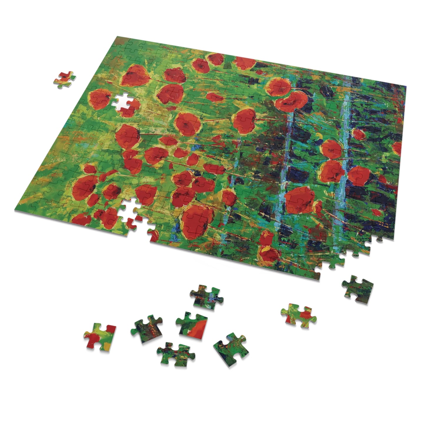 Jigsaw Puzzle - Poppies and Traverses I